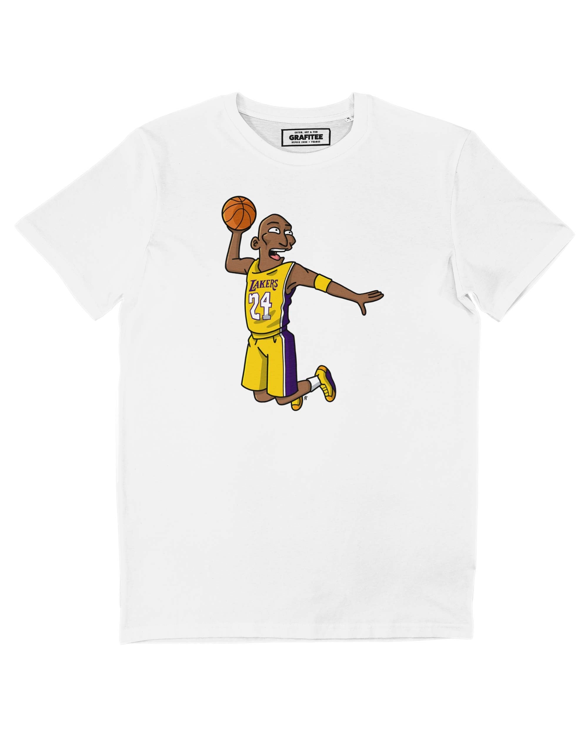T-shirt Kobe Bryant Simpsonized (En Promo) Grafitee