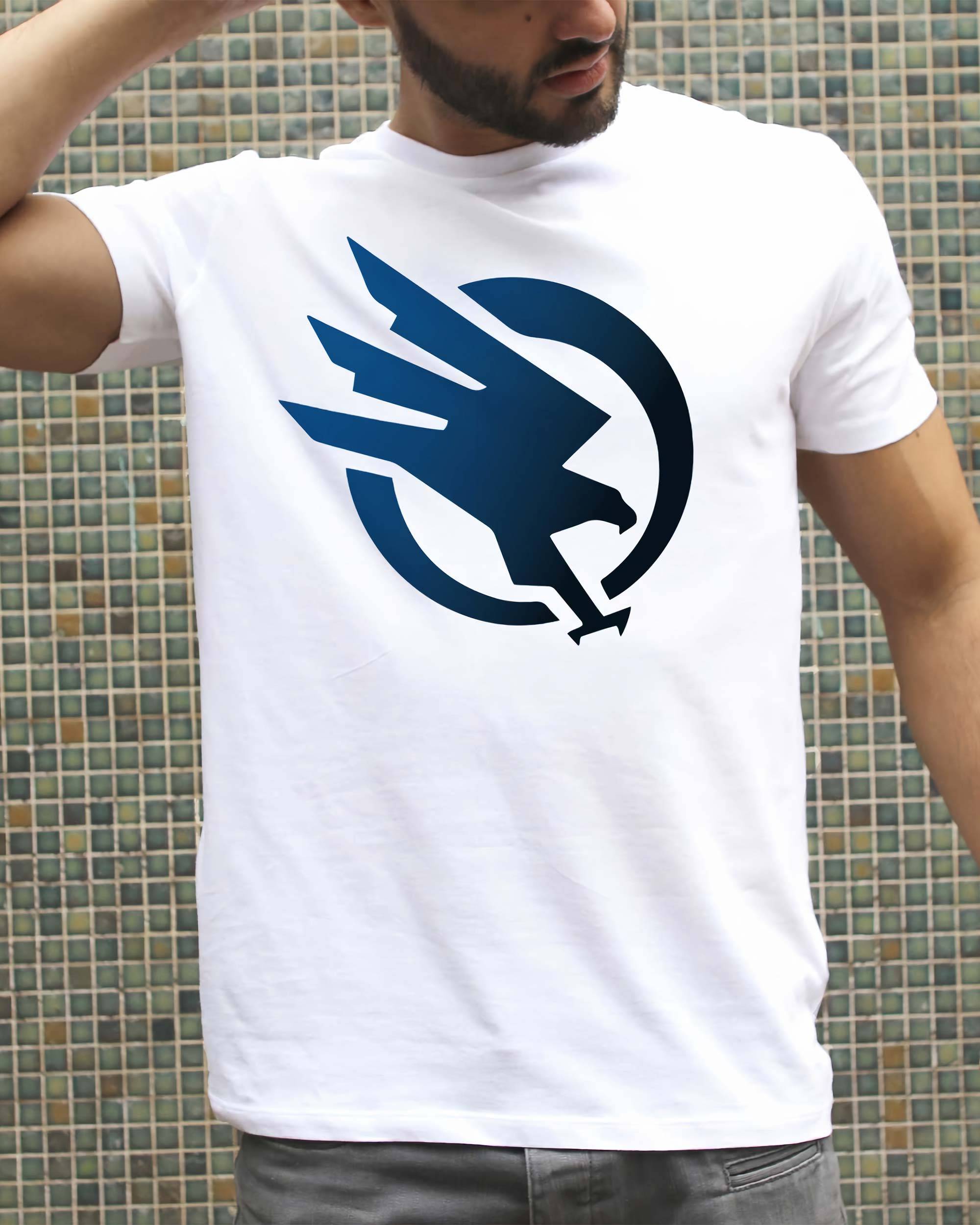 T-shirt Logo C&C (En Promo) de couleur Blanc