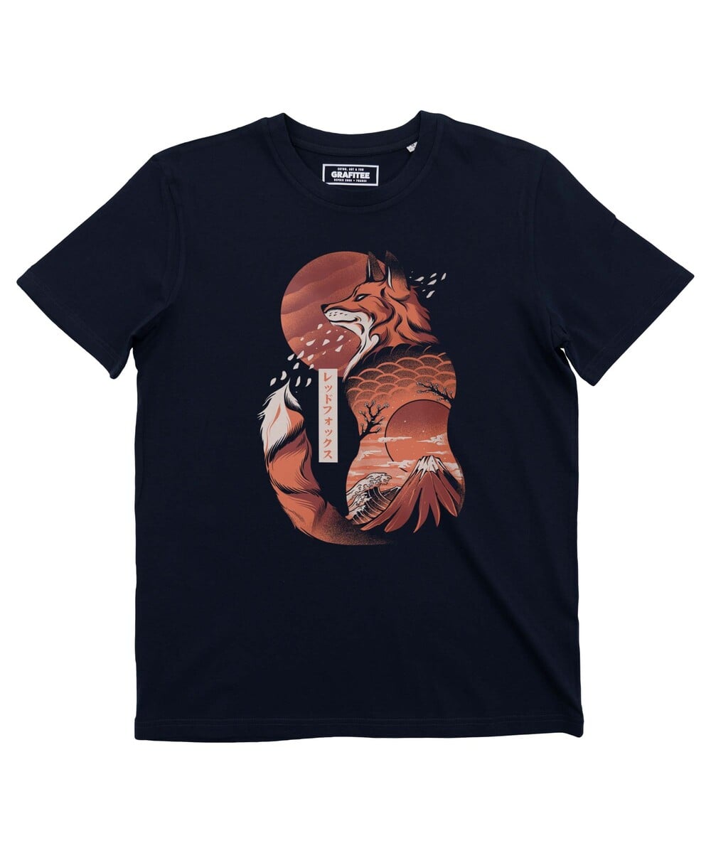 T-shirt Renard Japonais (En Promo) Grafitee
