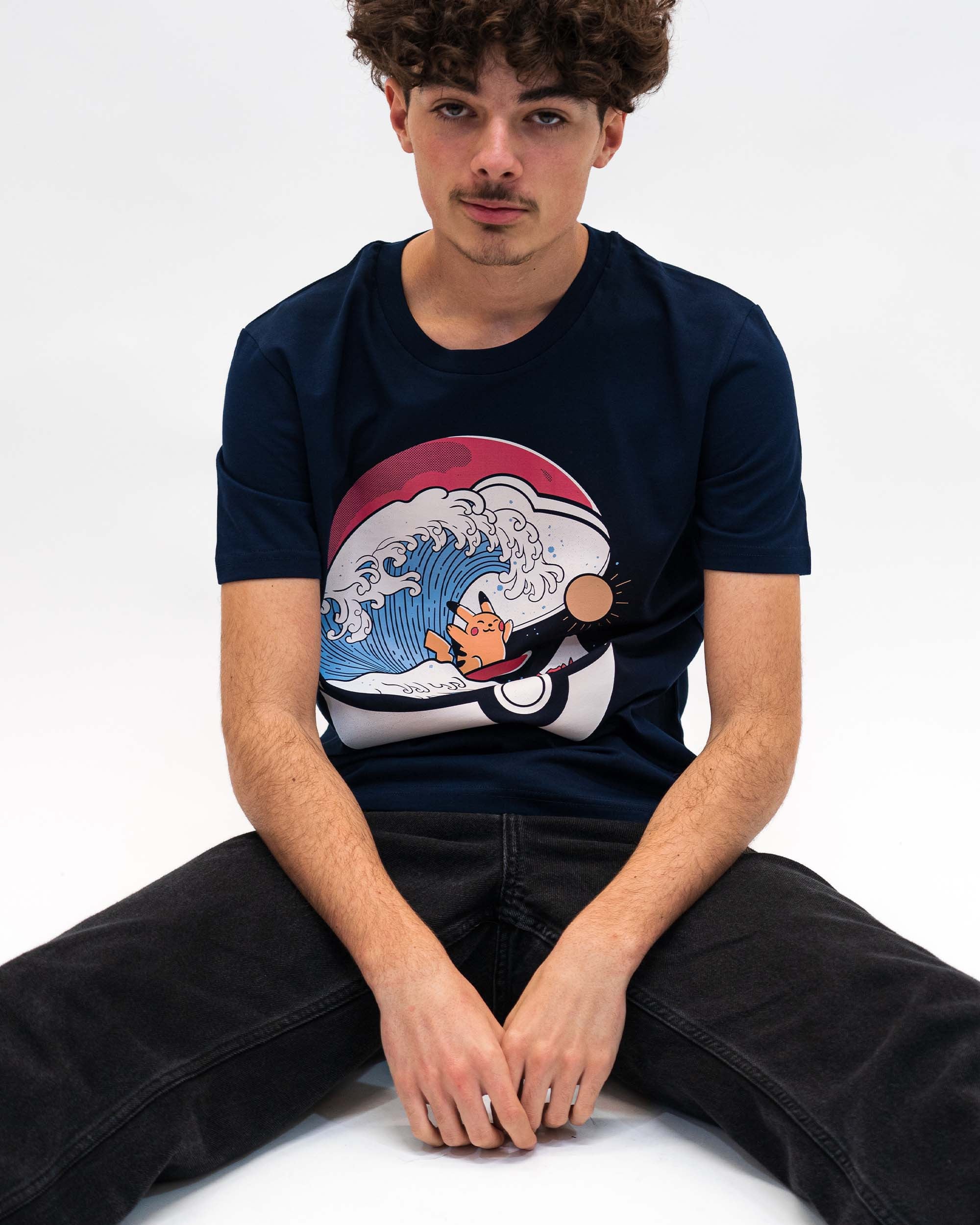 T-shirt Pokemon Wave (En Promo) Grafitee