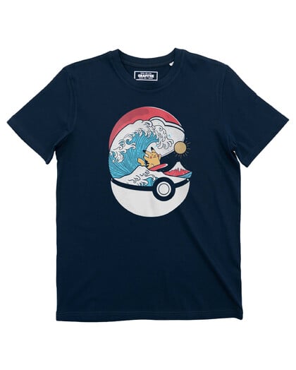T-shirt Pokemon Wave (En Promo) Grafitee