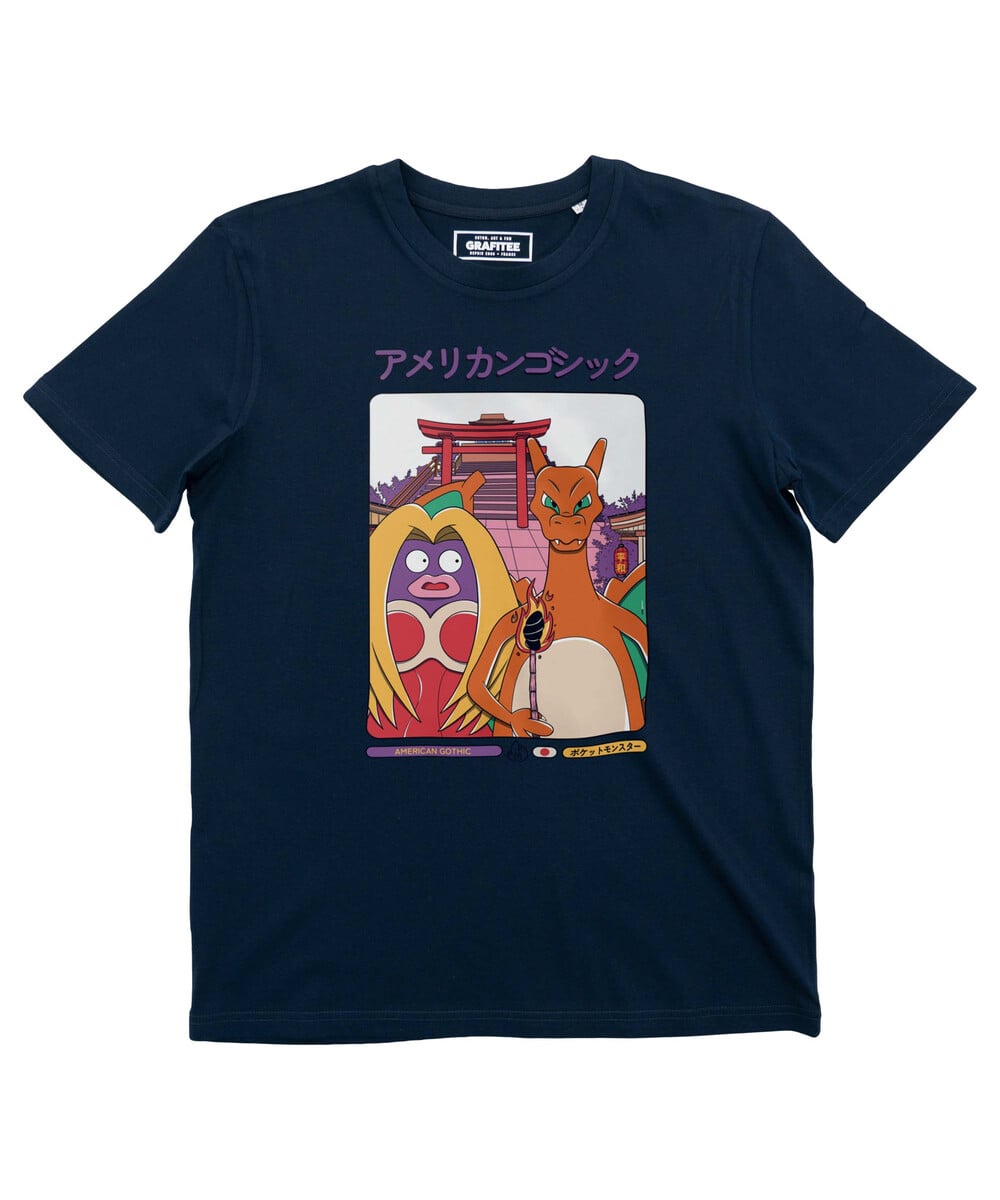 T-shirt American Pokegothic (En Promo) Grafitee