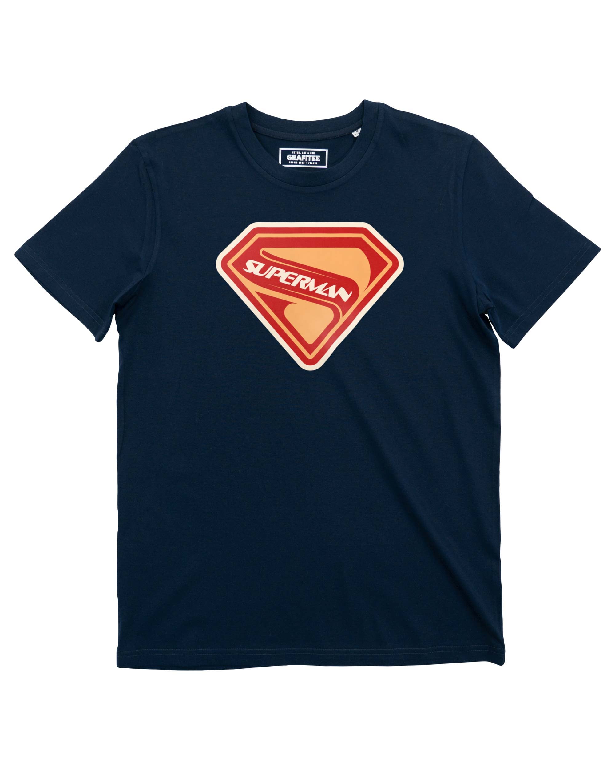Tshirt Badge Superman (En Promo) Grafitee