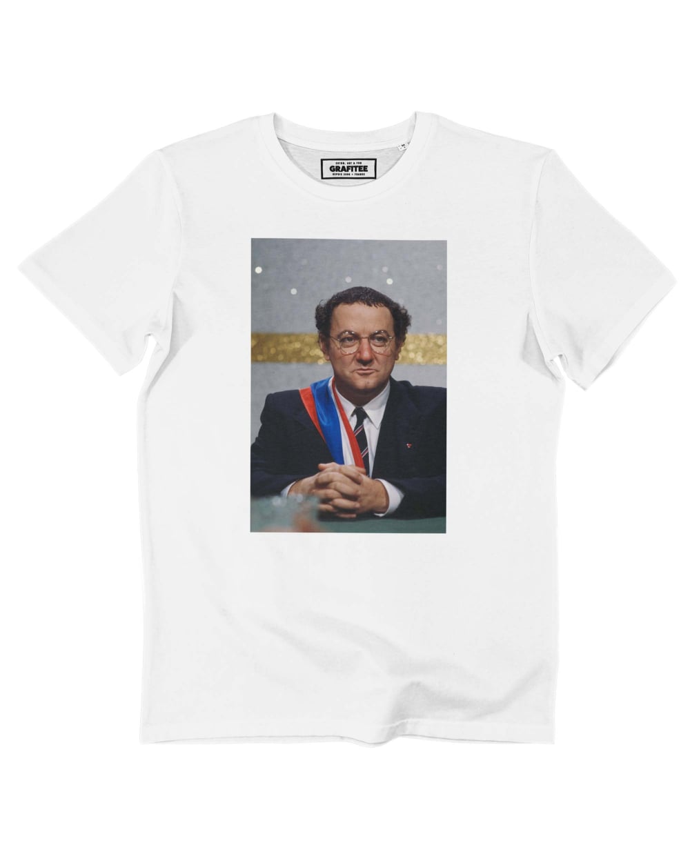 T-shirt Coluche Président Grafitee