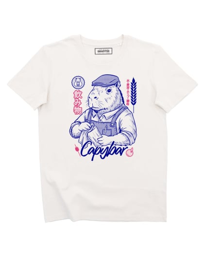 T-shirt Capybara Beer Grafitee