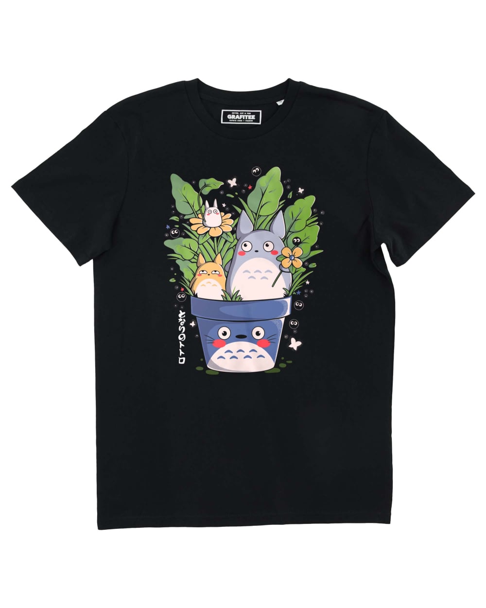 Tshirt Totoro Magic Plants Grafitee