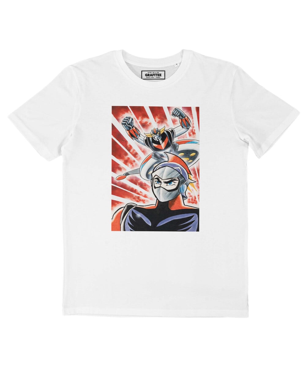 T-shirt Actarus & Goldorak (En Promo) Grafitee