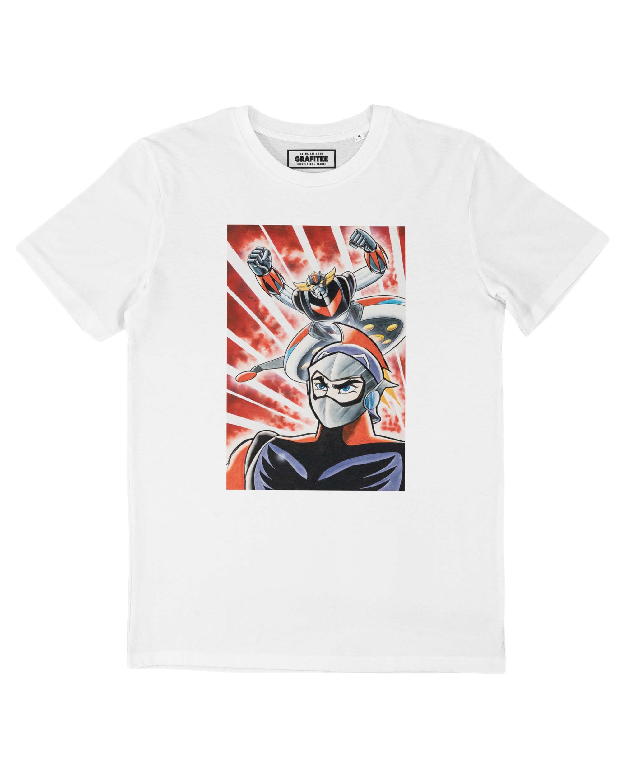 T-shirt Actarus & Goldorak (En Promo) Grafitee