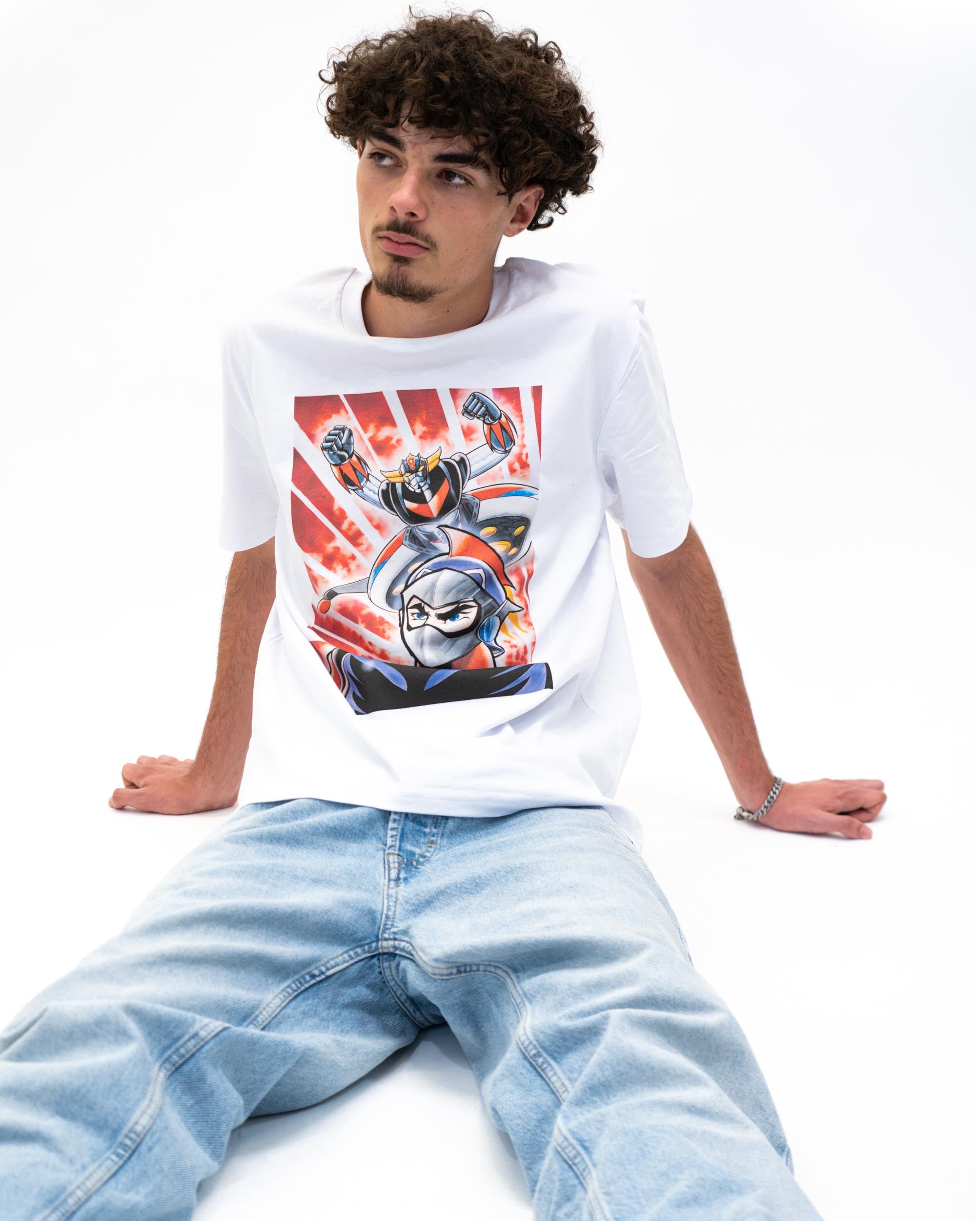 T-shirt Actarus & Goldorak (En Promo) Grafitee