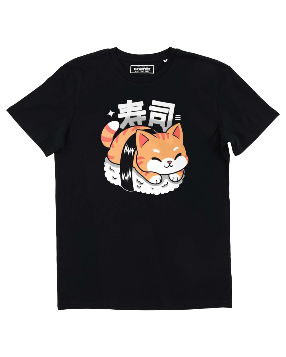 Teeshirt Cute Sushi Cat Grafitee