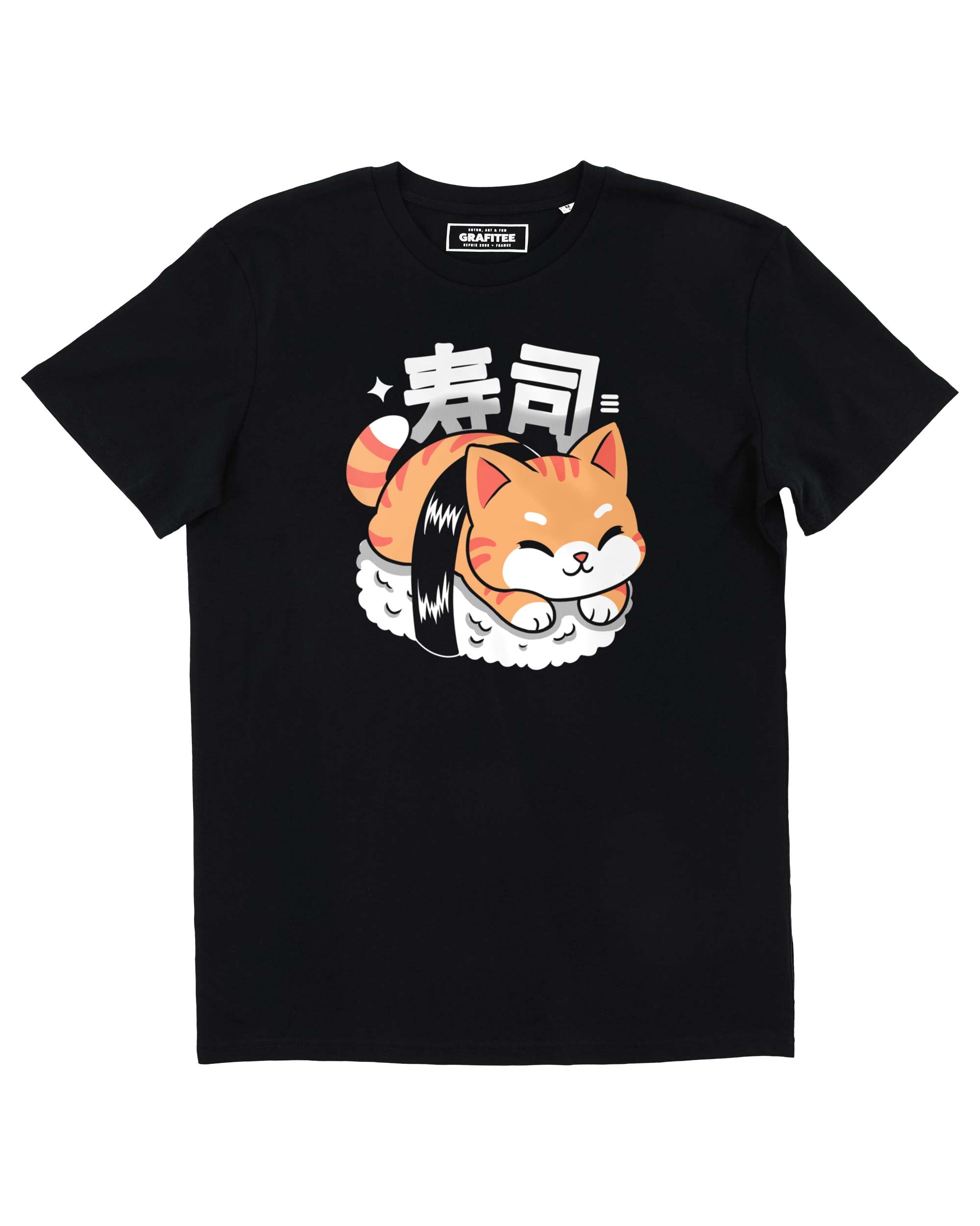 Teeshirt Cute Sushi Cat Grafitee