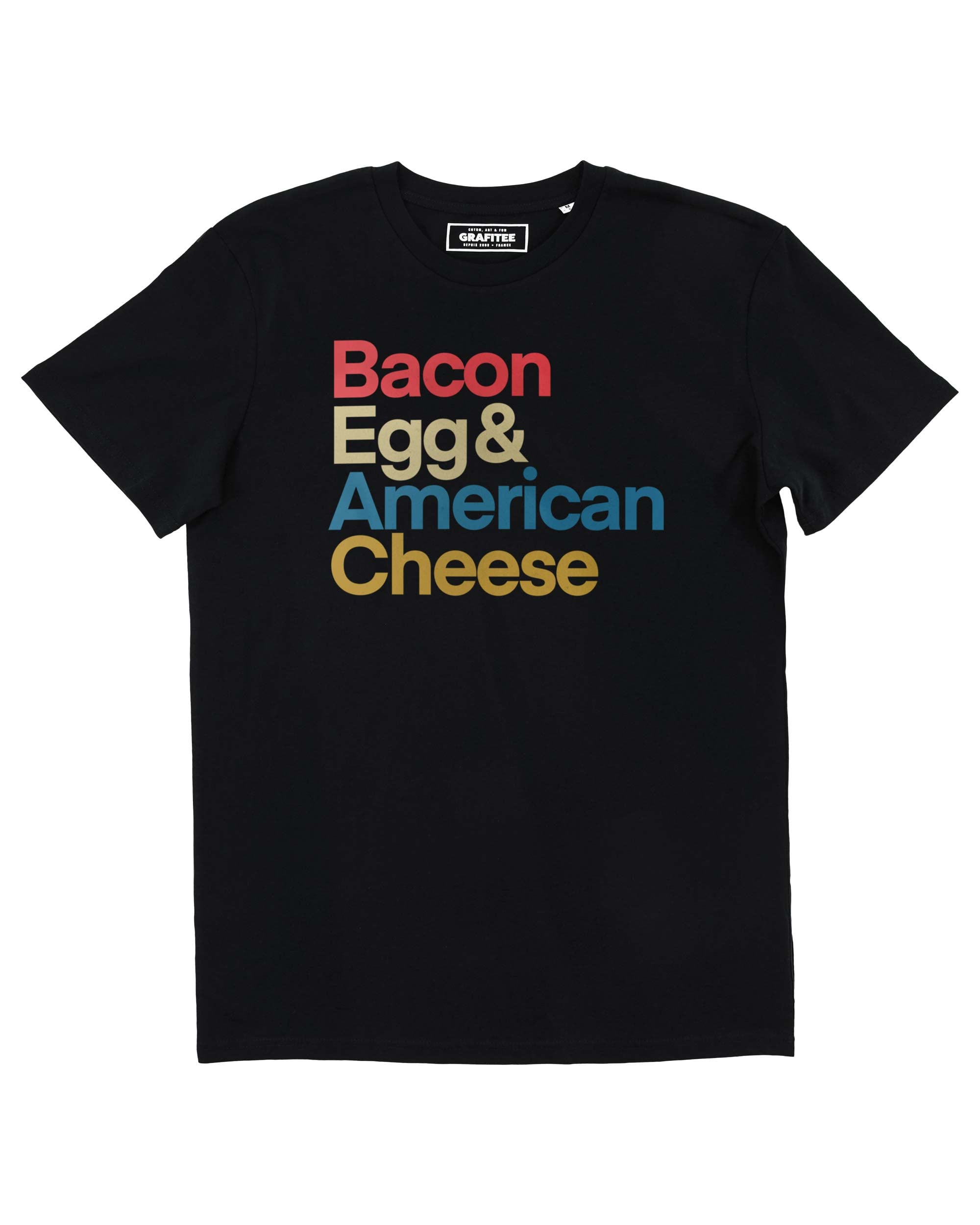 Tee shirt Bacon Egg & American Cheese Grafitee