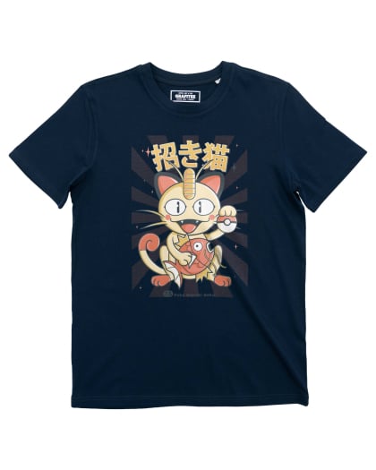 T-shirt Maneki Miaouss et Magicarpe Grafitee