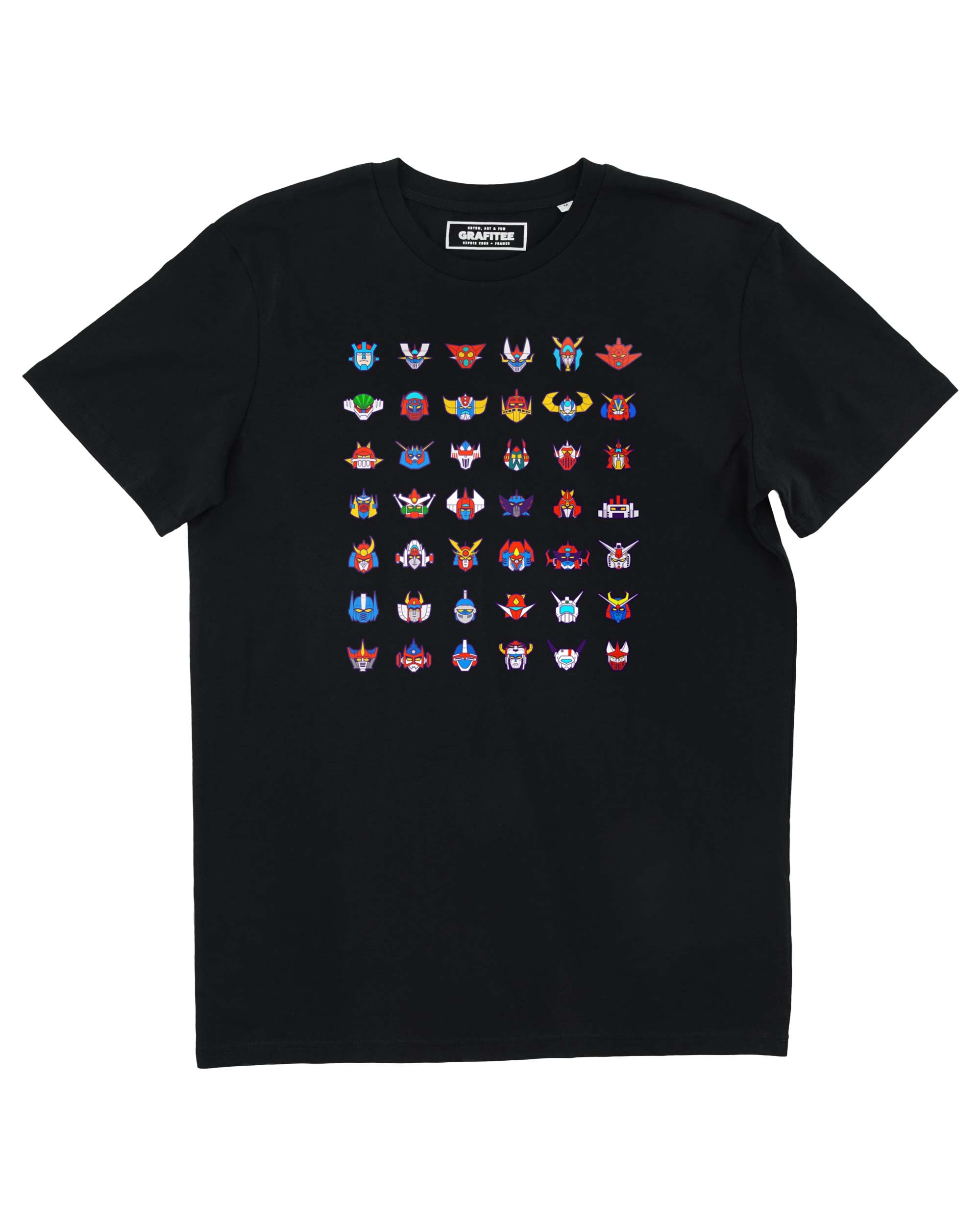 T-shirt Robots Color Grafitee