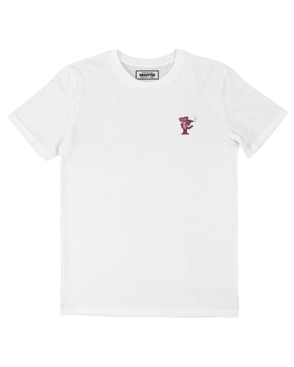 T shirt Pink Panther (Brodé) - En Promo Grafitee