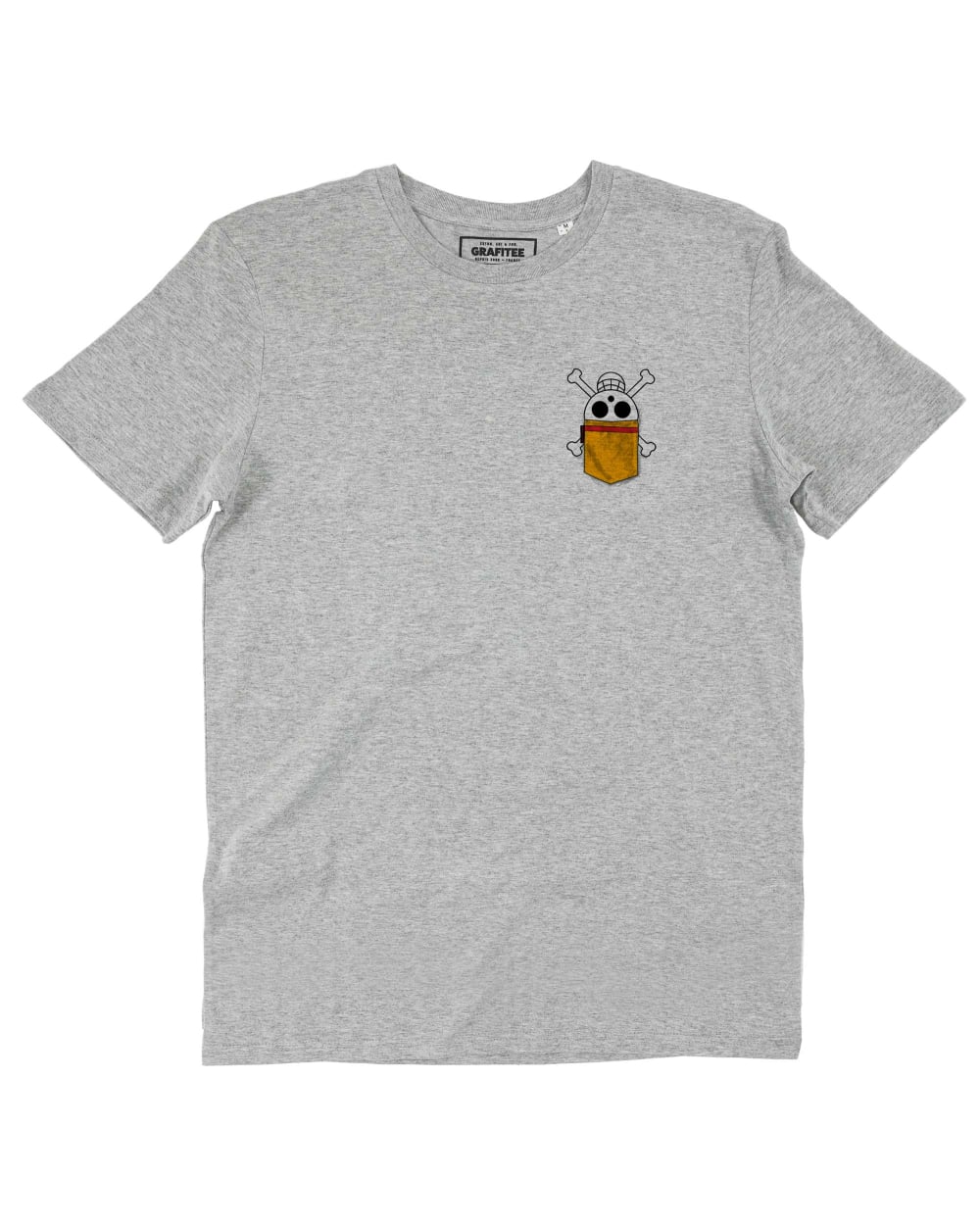 T-shirt Straw Pocket Pirates Grafitee