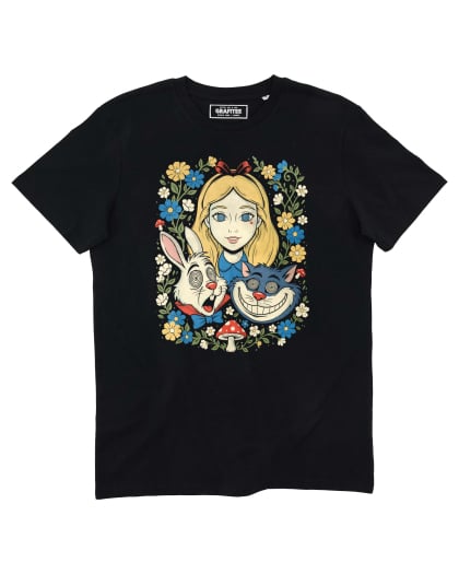 Teeshirt Psychedelic Garden Grafitee
