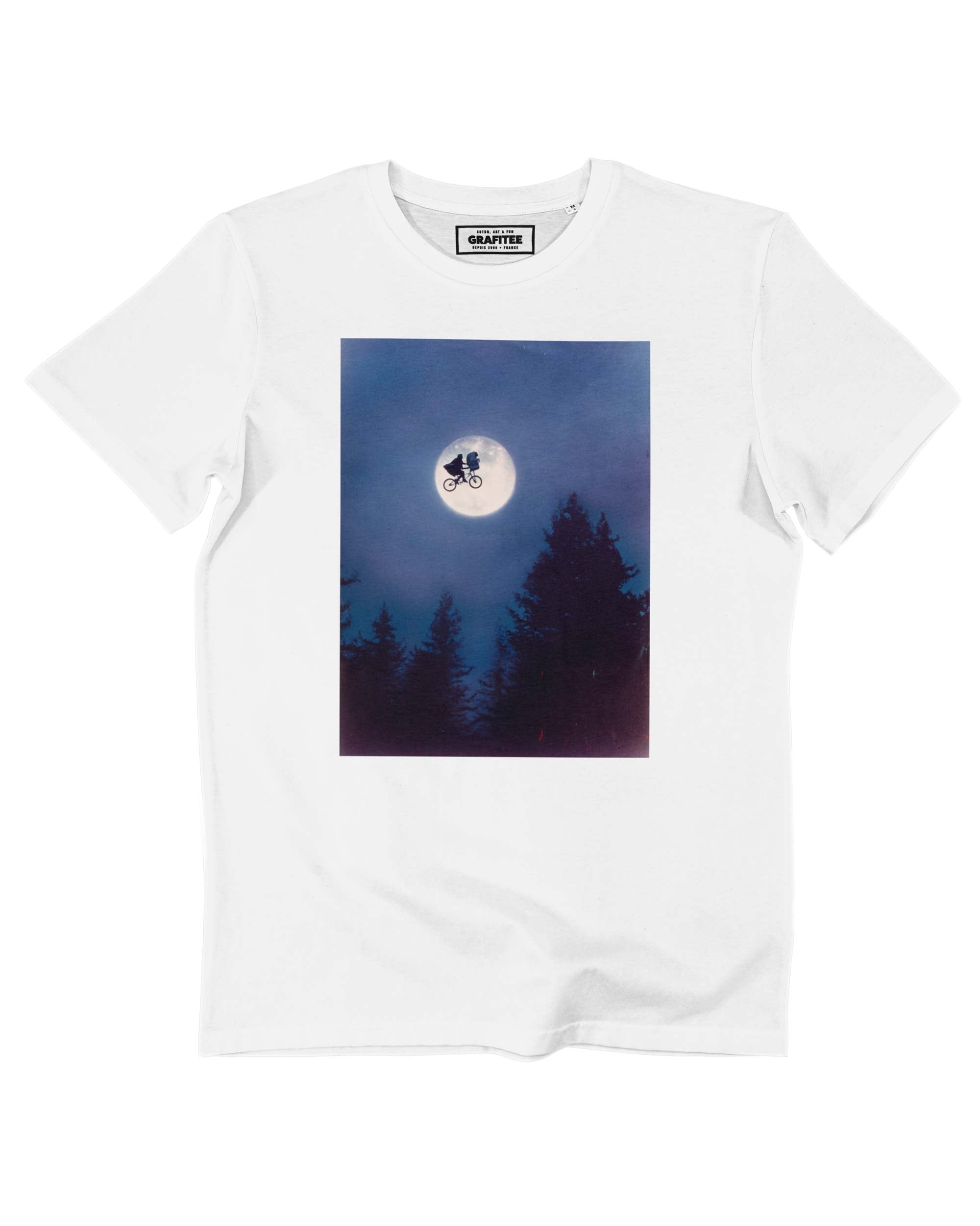 T-shirt E.T. l'extra-terrestre - La Lune Grafitee