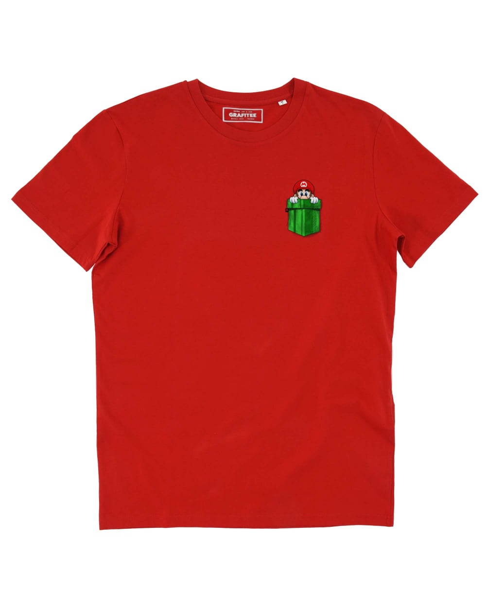 T-shirt Mario - Pocket Pipe Grafitee