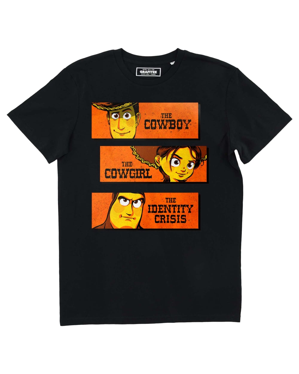 Teeshirt Toy Story - Identity Crisis Grafitee