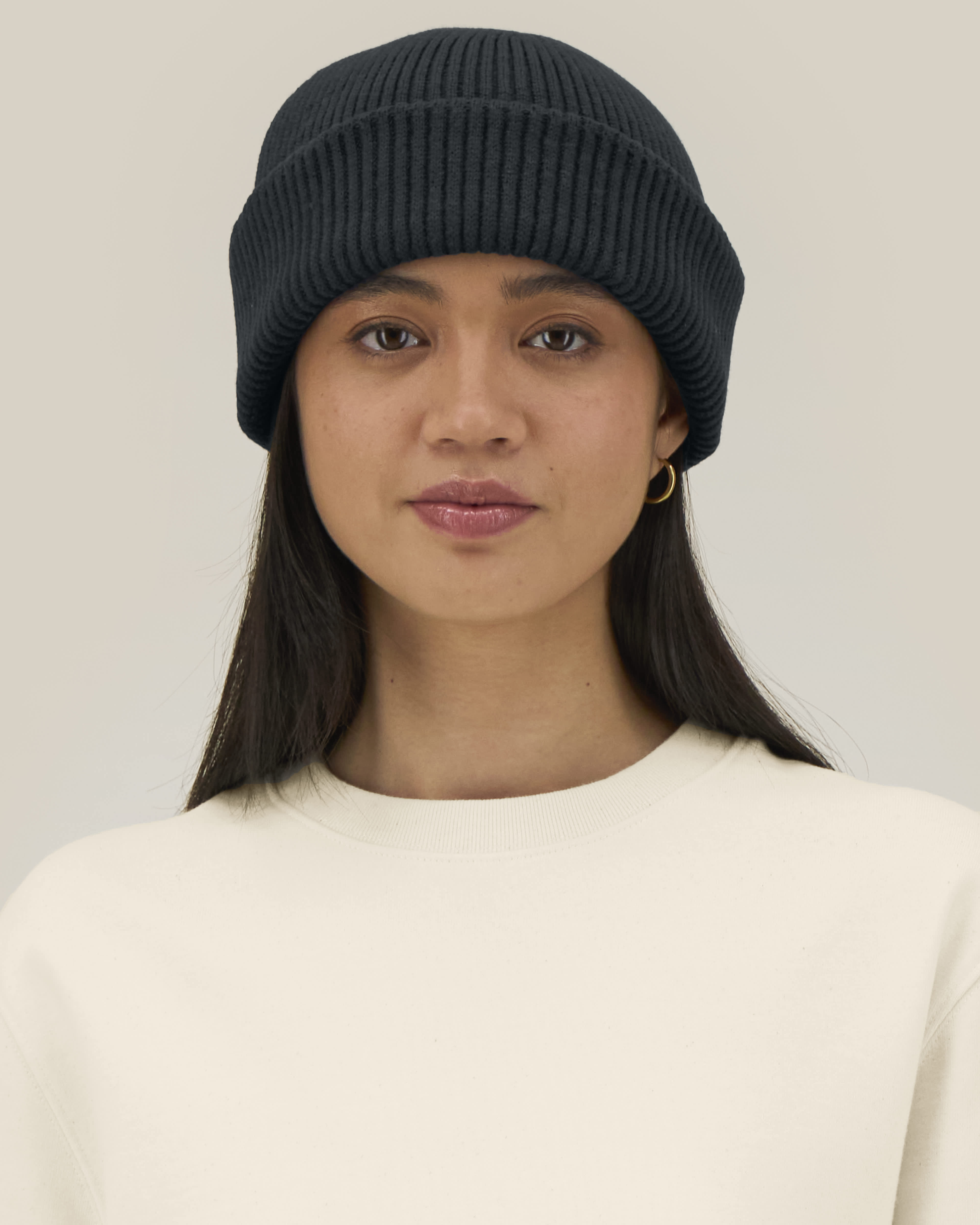 Bonnet Fisherman Beanie 2.0 de couleur Black - C002 de la marque Stanley/Stella