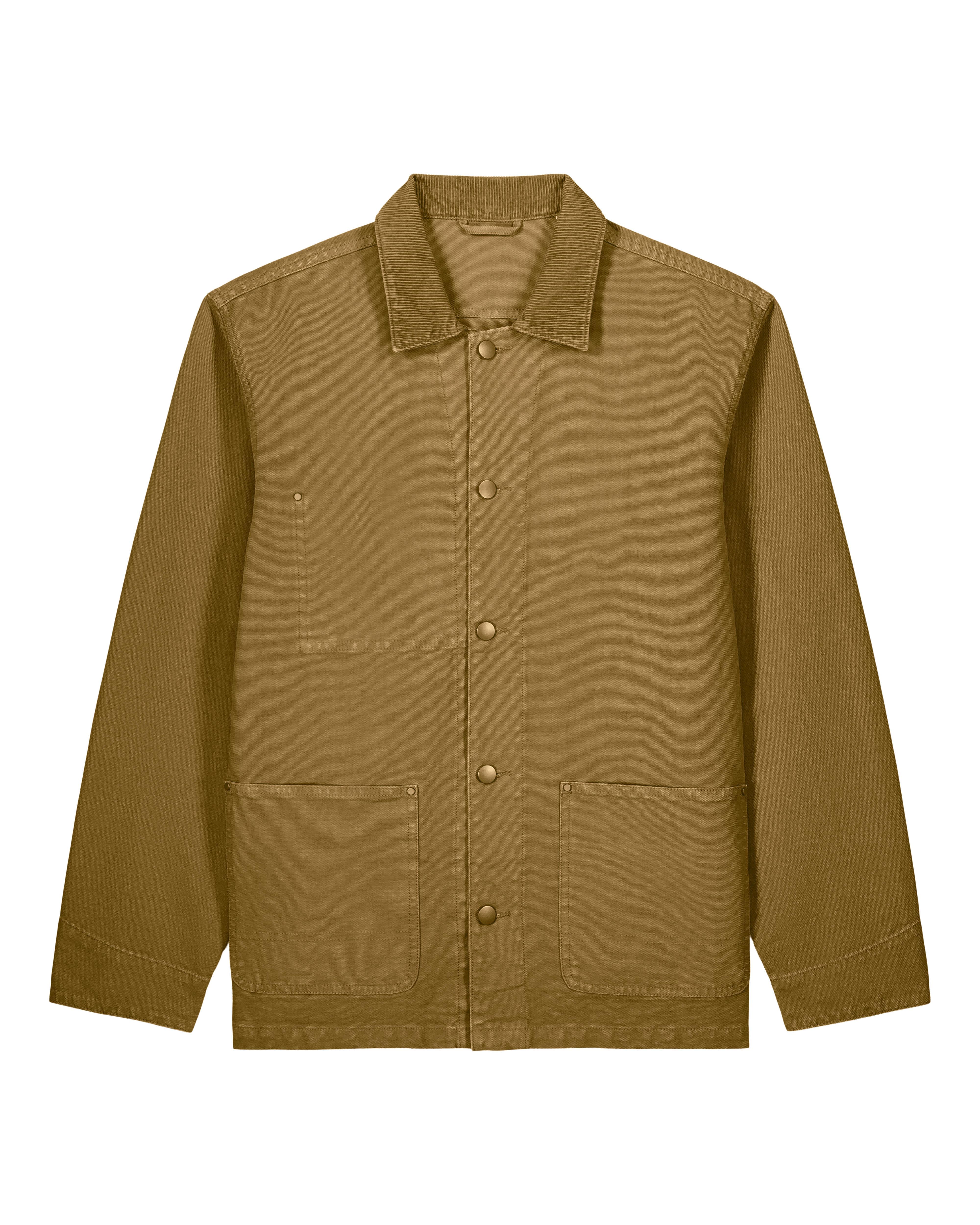 Veste Chore Jacket de couleur G.Dyed Bronze - C177 de la marque Stanley/Stella