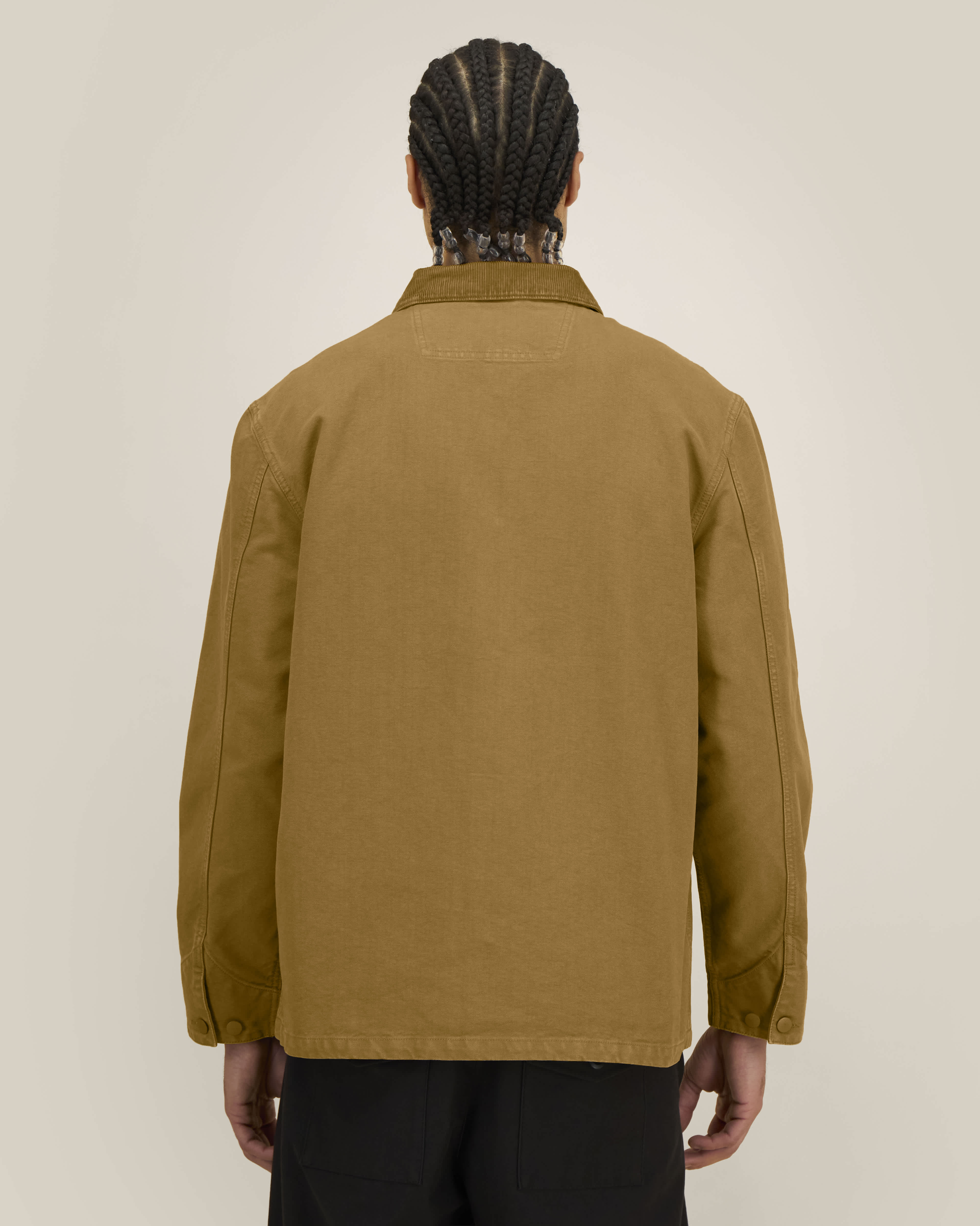 Veste Chore Jacket de couleur G.Dyed Bronze - C177 de la marque Stanley/Stella