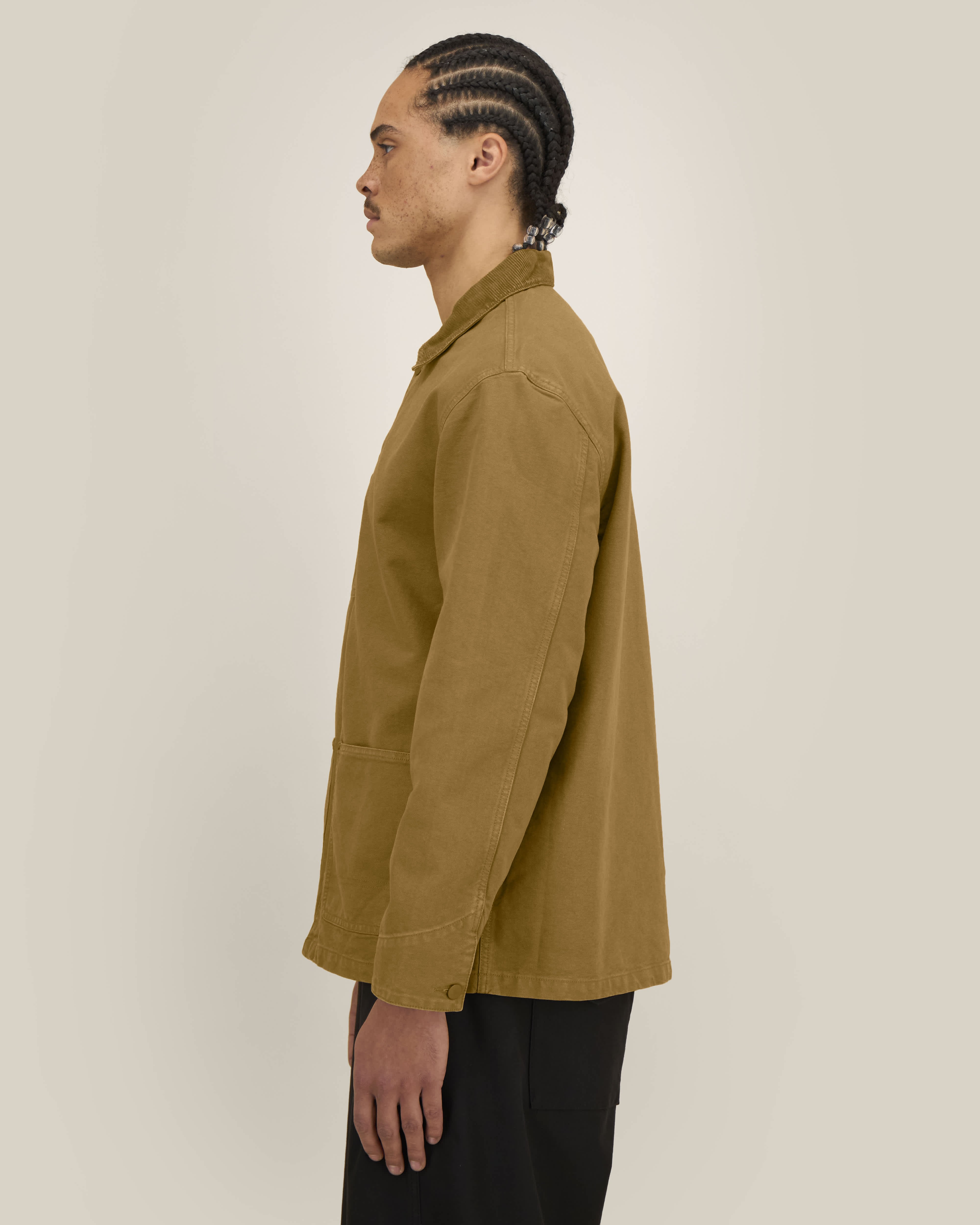 Veste Chore Jacket de couleur G.Dyed Bronze - C177 de la marque Stanley/Stella