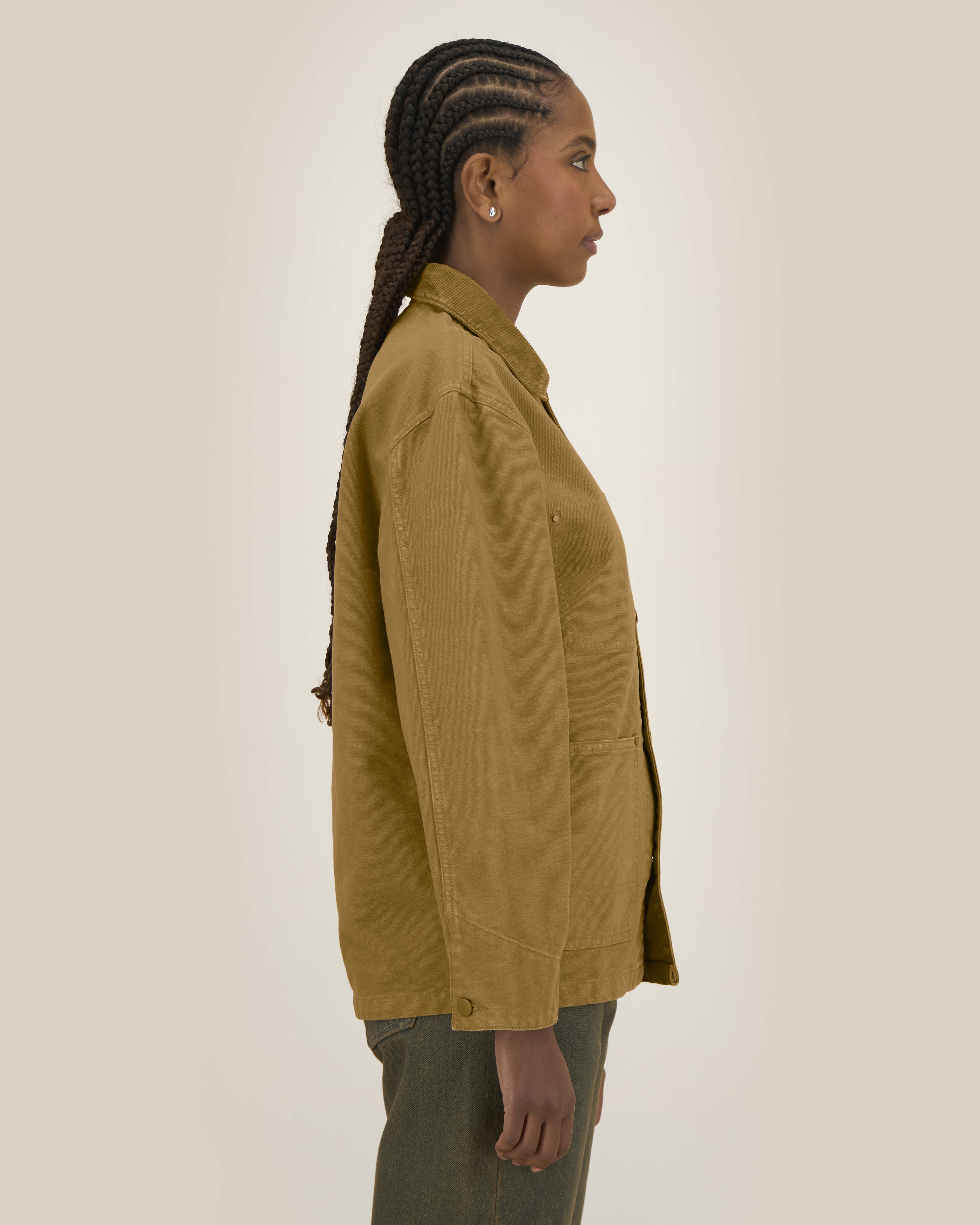 Veste Chore Jacket Femme avec un Grafitee