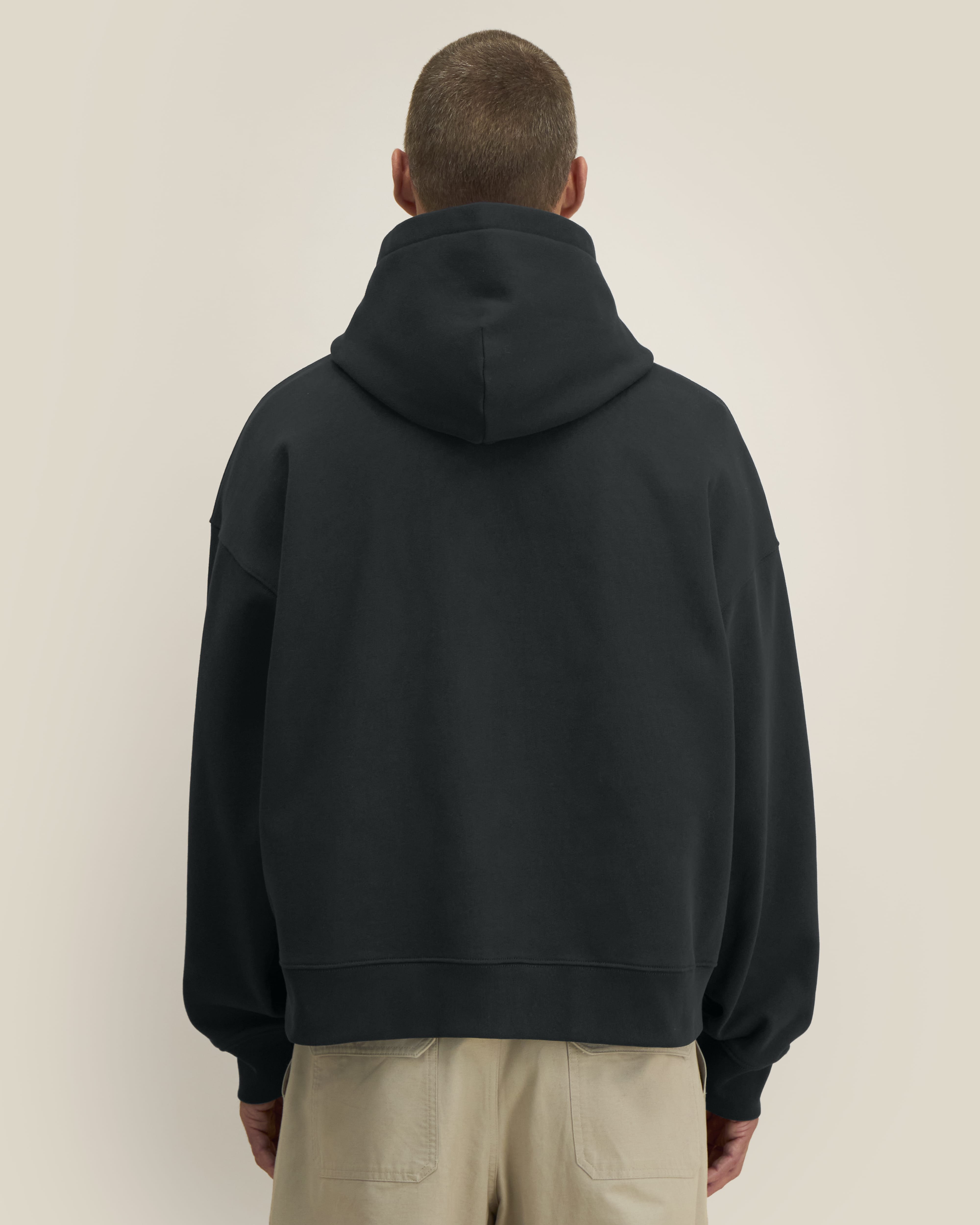 Hoodie Fronter de couleur Black - C002 de la marque Stanley/Stella