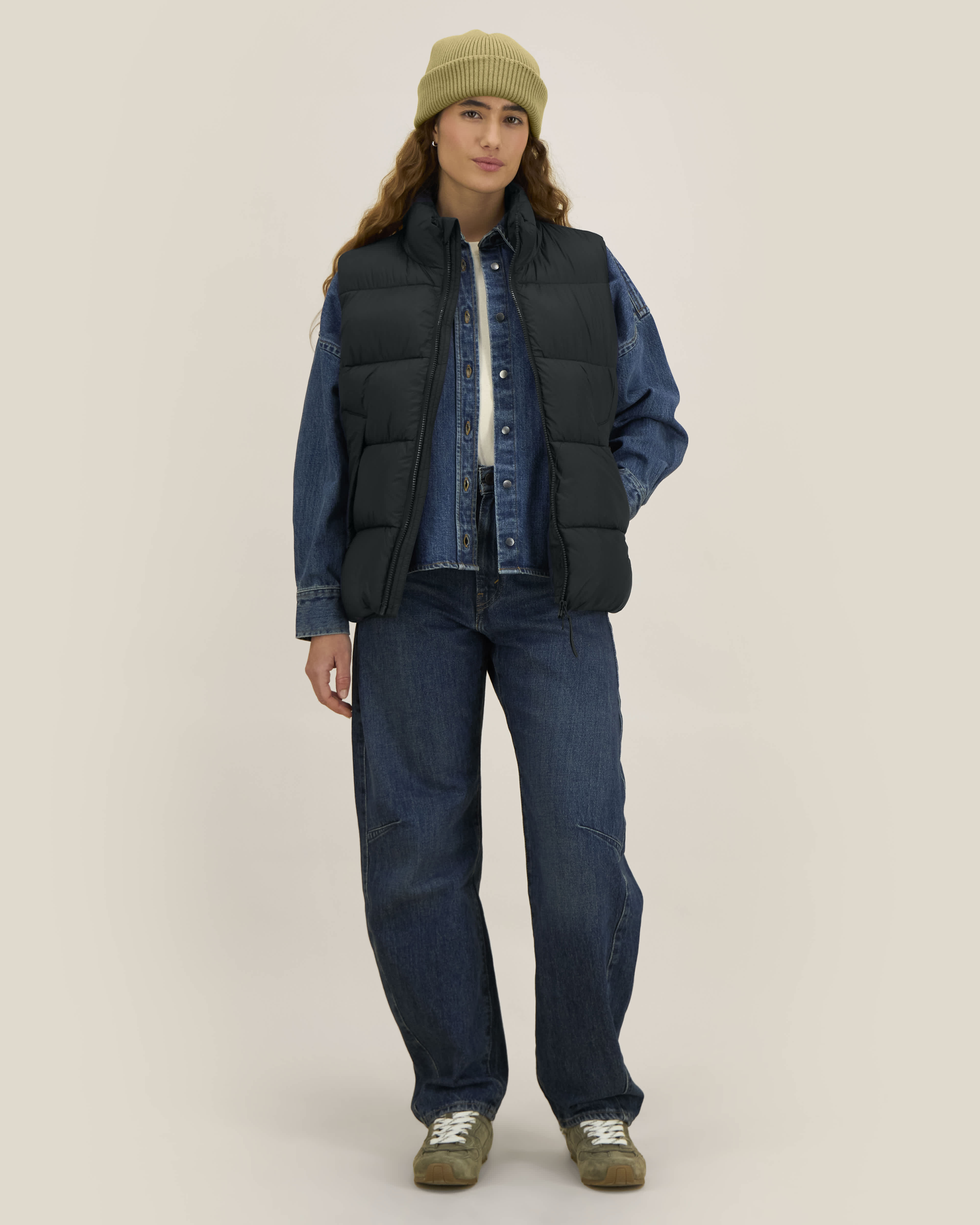 Gilet Sans Manche Puffer 2.0 Femme avec un Grafitee