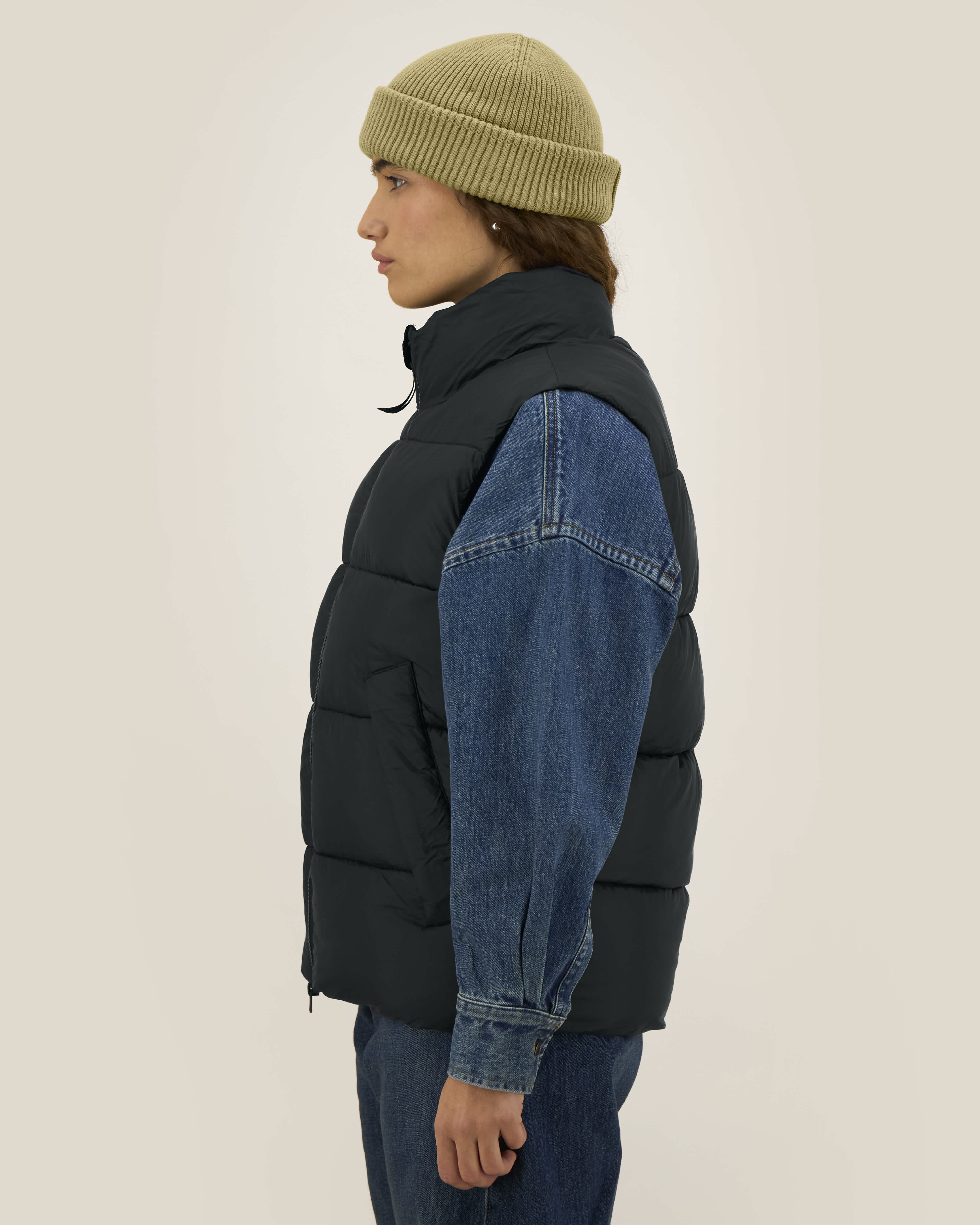 Gilet Sans Manche Puffer 2.0 Femme avec un Grafitee