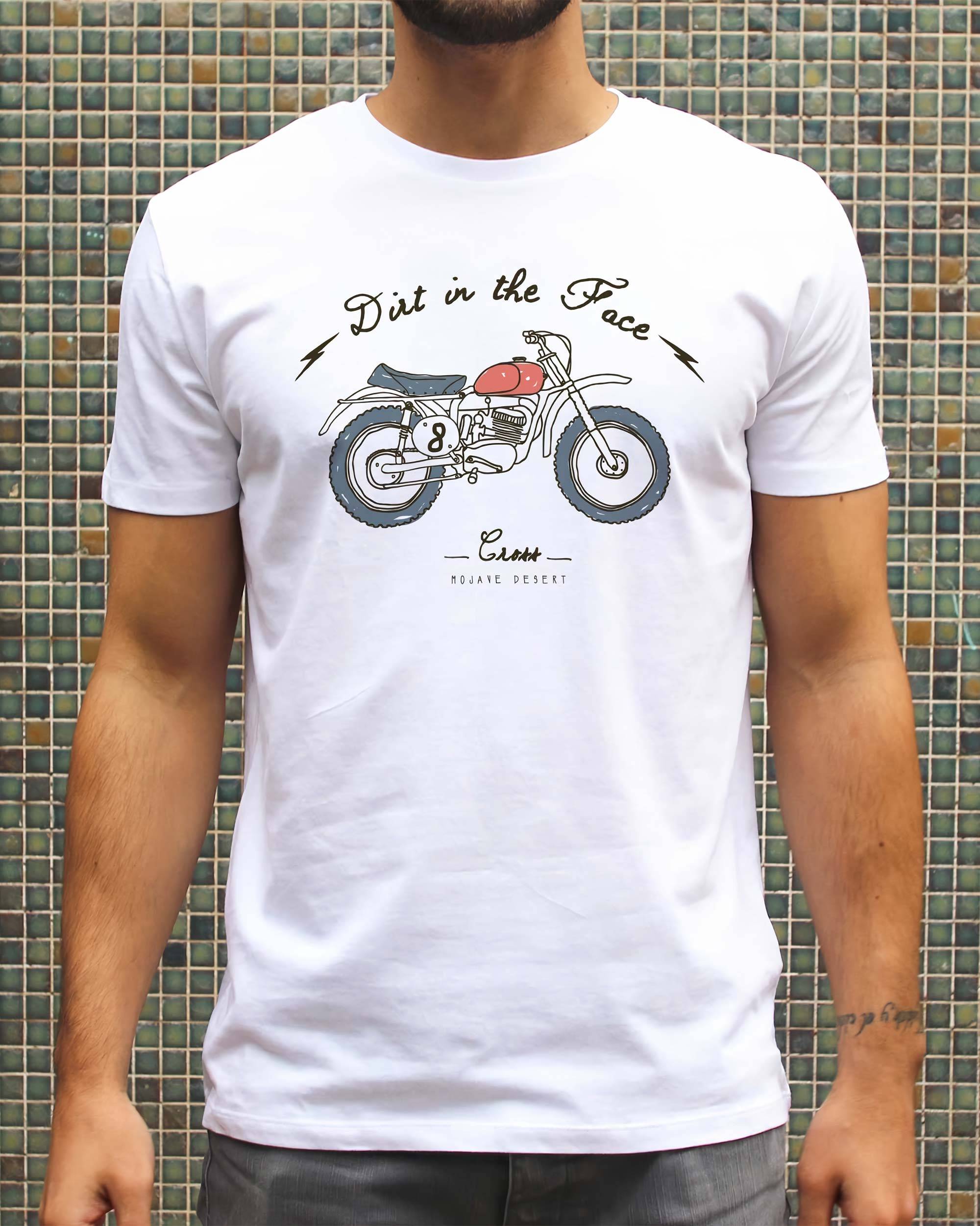 T-shirt Cross (En Promo) de couleur Blanc