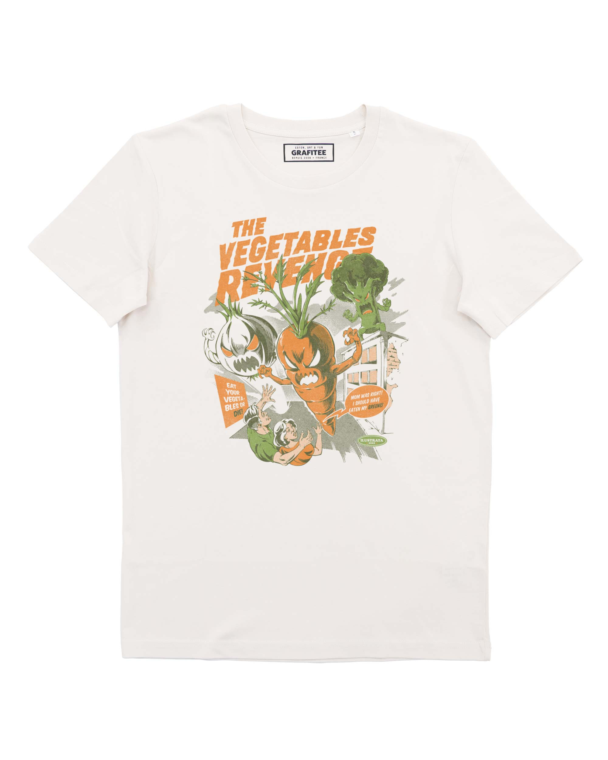 T-shirt Vegetables Revenge (En Promo) Grafitee
