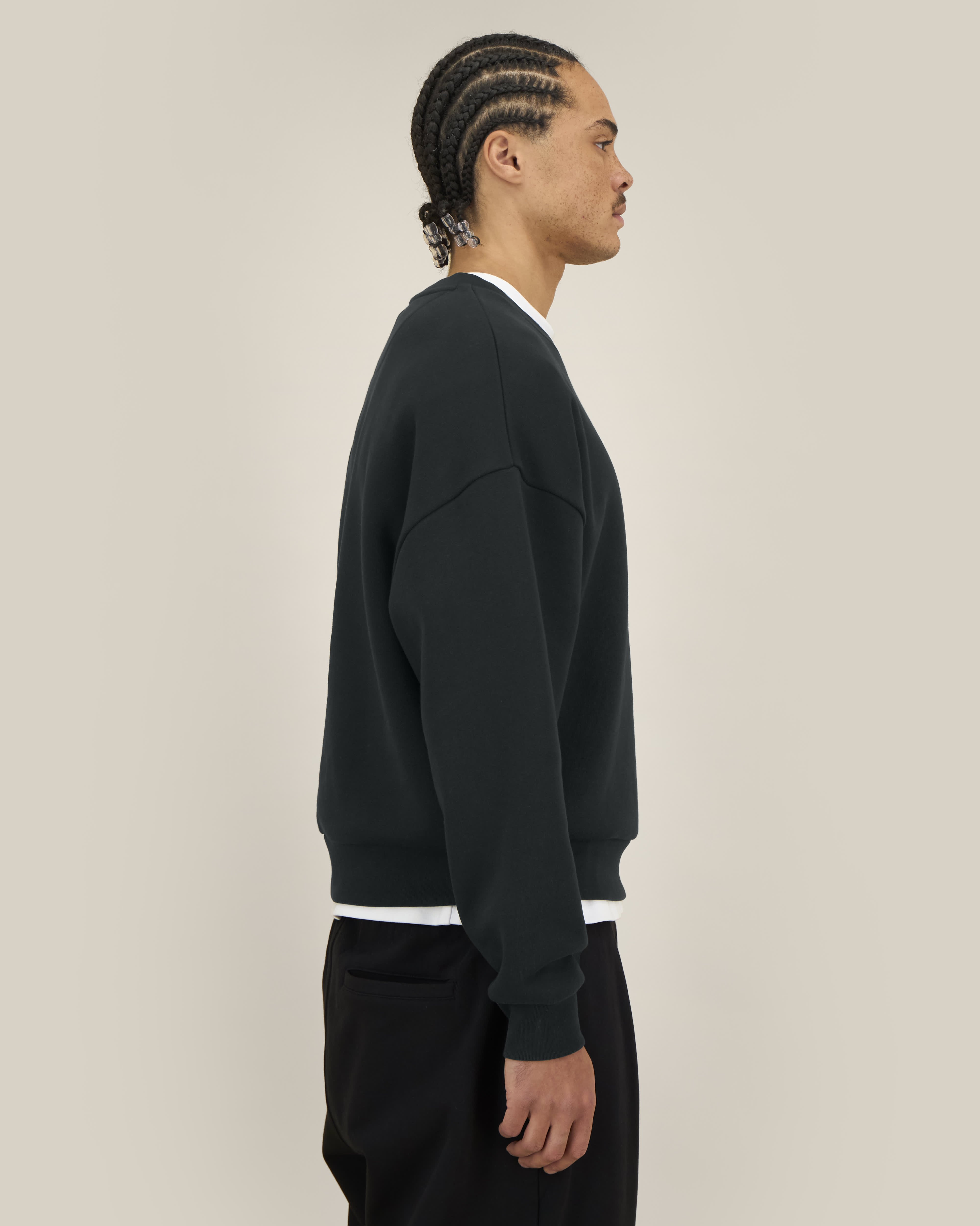 Sweatshirt Former de couleur Black - C002 de la marque Stanley/Stella
