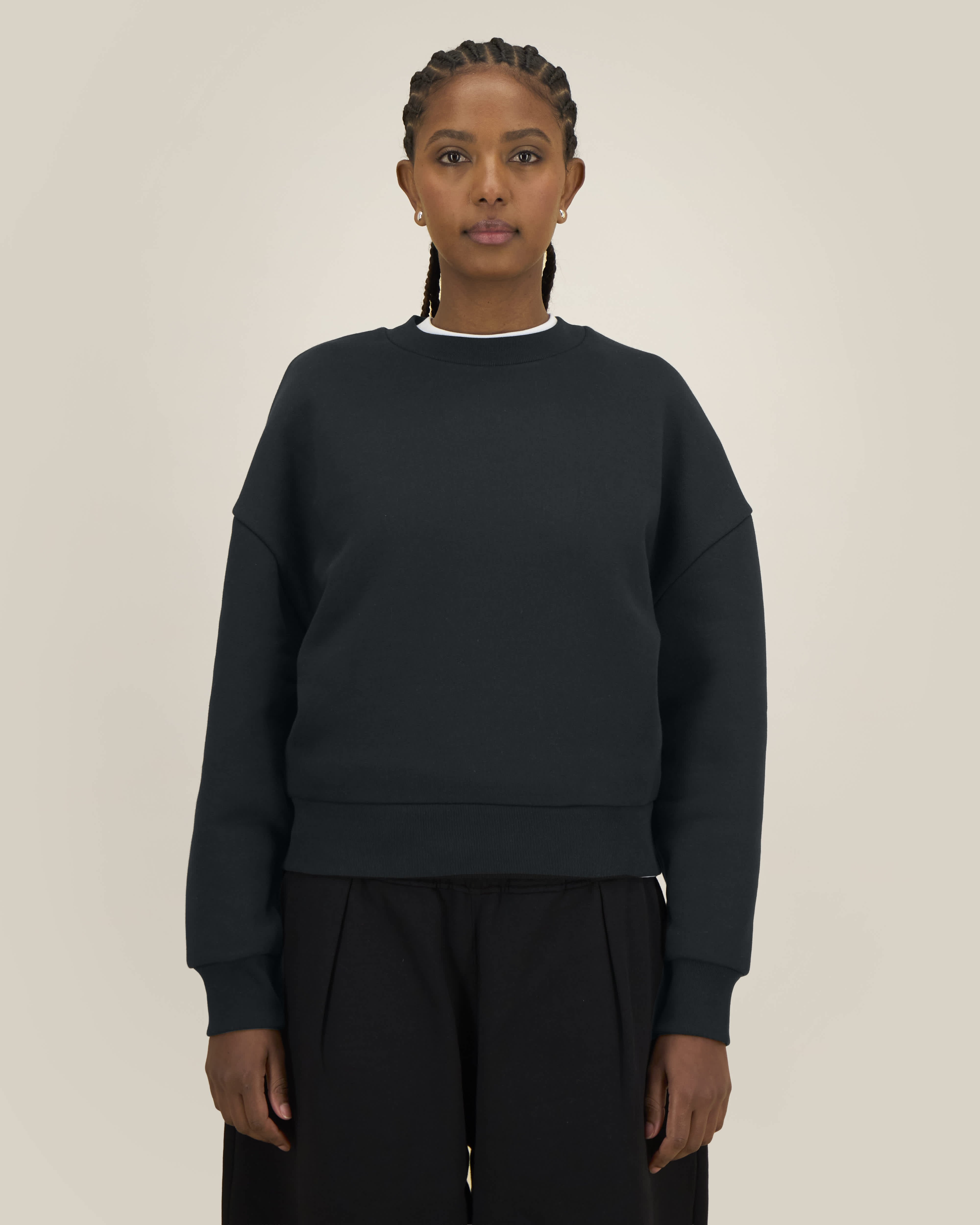 Sweatshirt Former de couleur Black - C002 de la marque Stanley/Stella