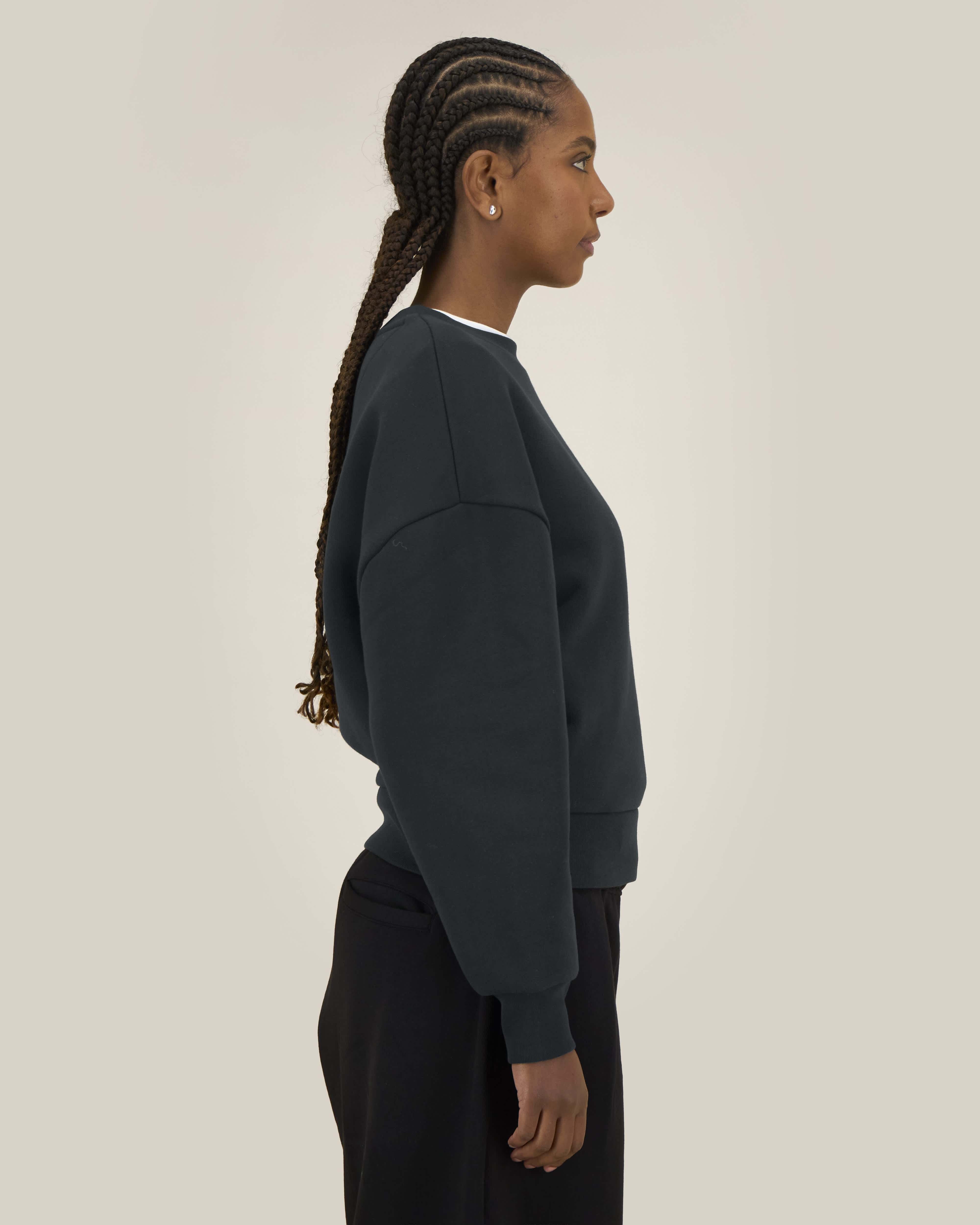 Sweatshirt Former de couleur Black - C002 de la marque Stanley/Stella