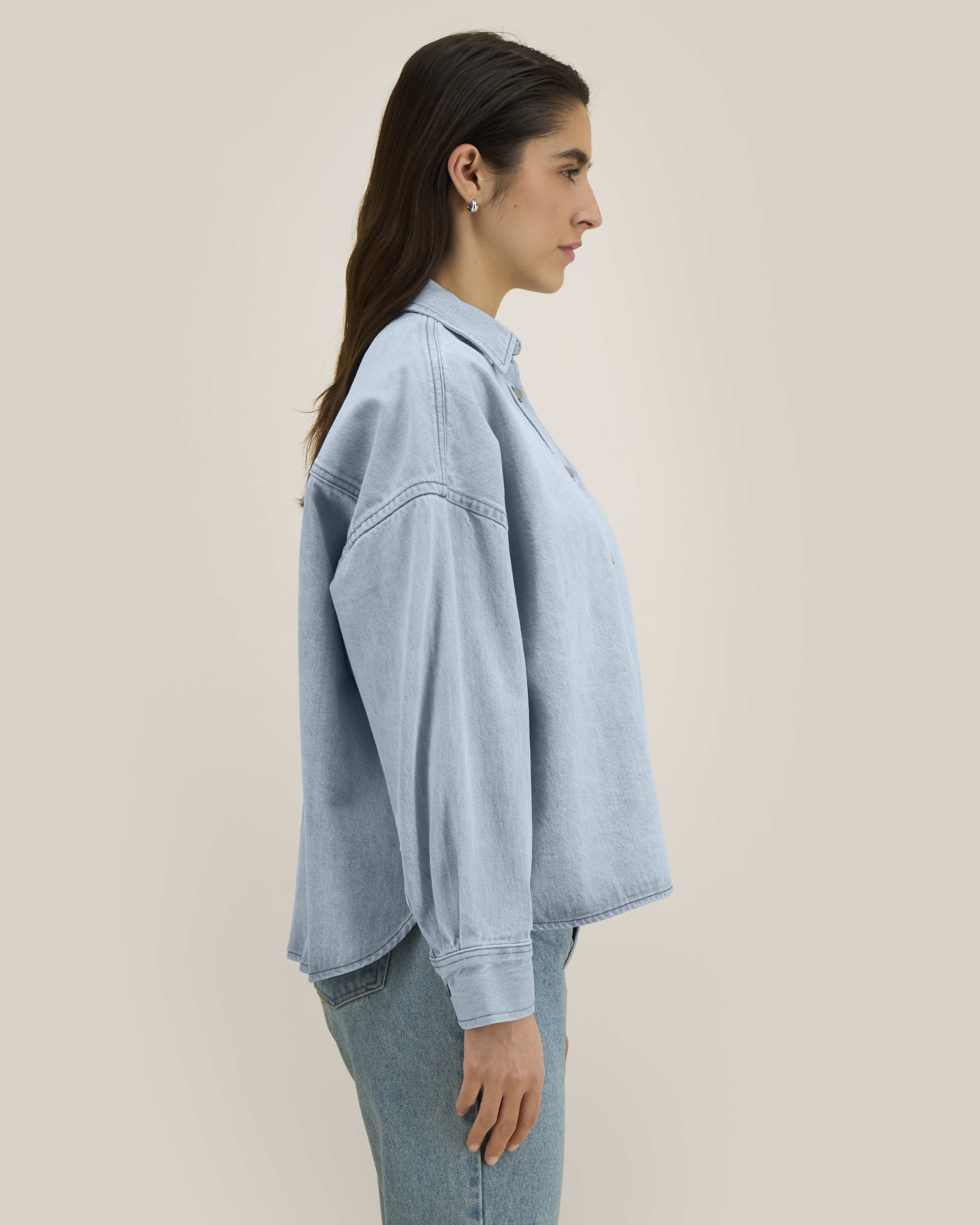 Surchemise Stella Ember de couleur Light Wash - C370 de la marque Stanley/Stella