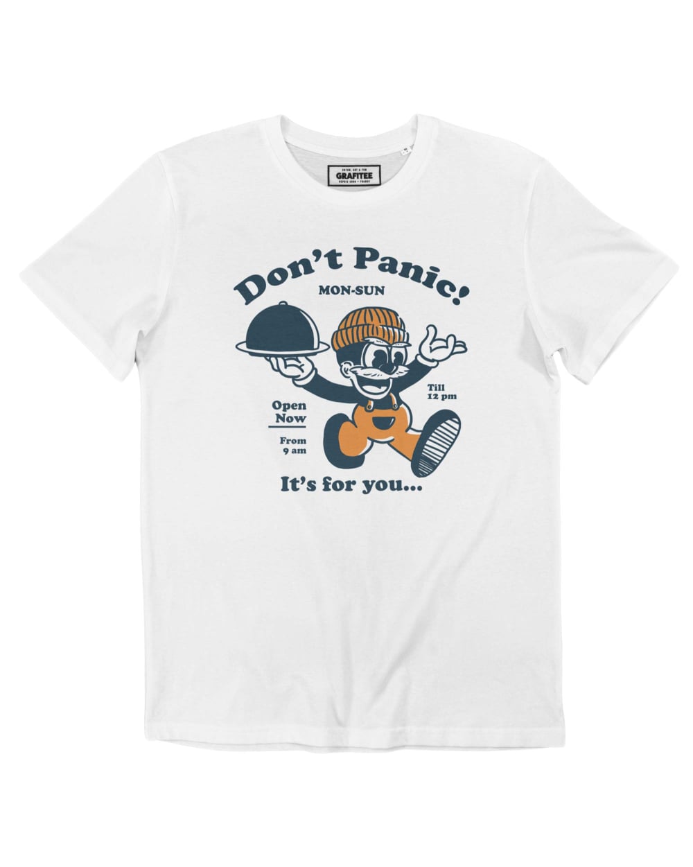 T-shirt Don't Panic Grafitee