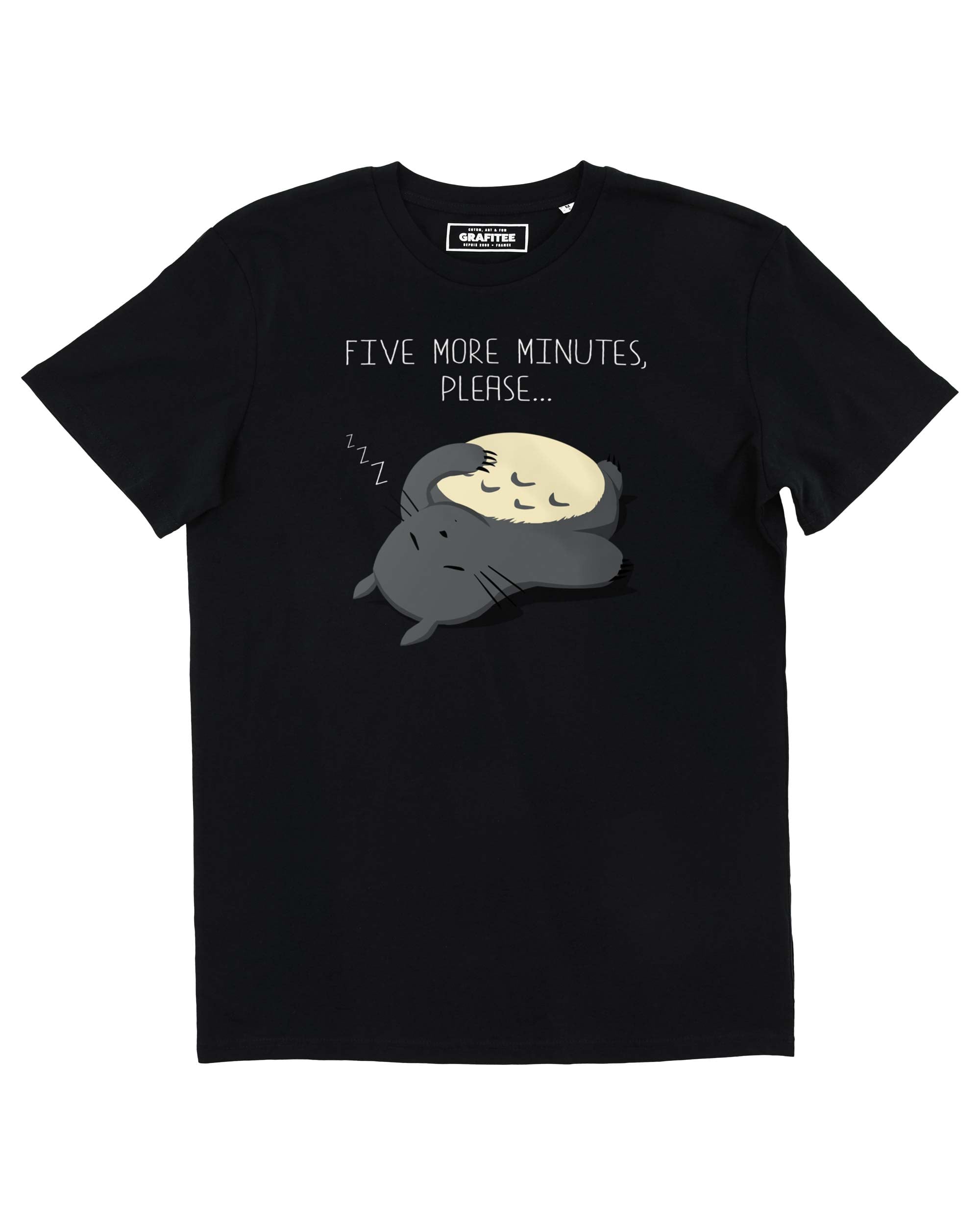 Teeshirt Five More Minutes Please (En Promo) Grafitee
