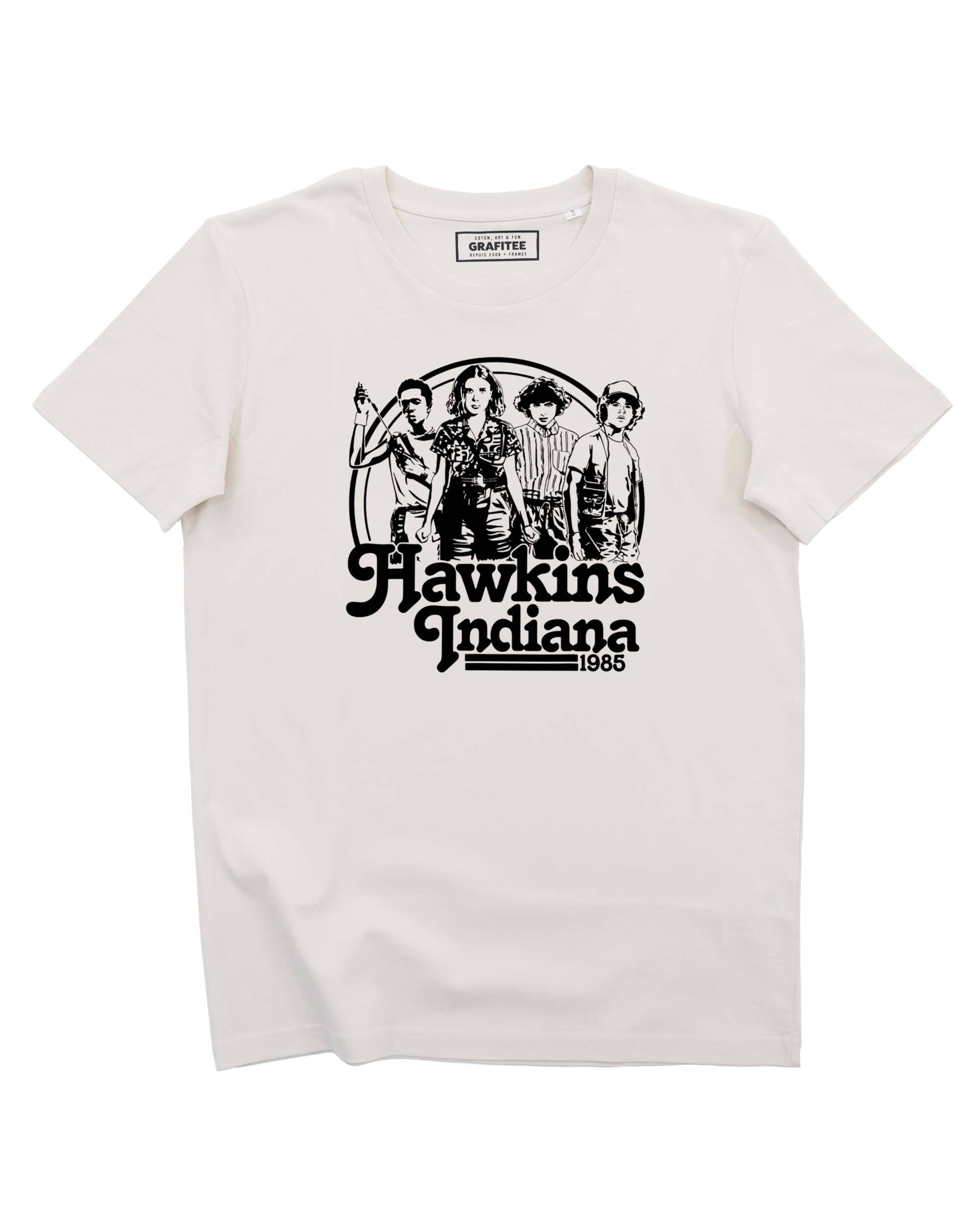 T-shirt Hawkins Indiana 1985 (En Promo) Grafitee
