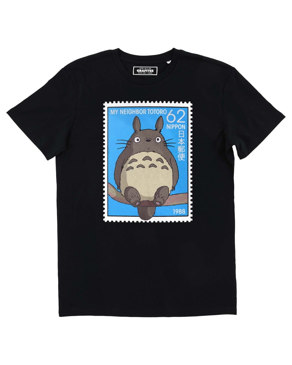 T-shirt Totoro Stamp Grafitee