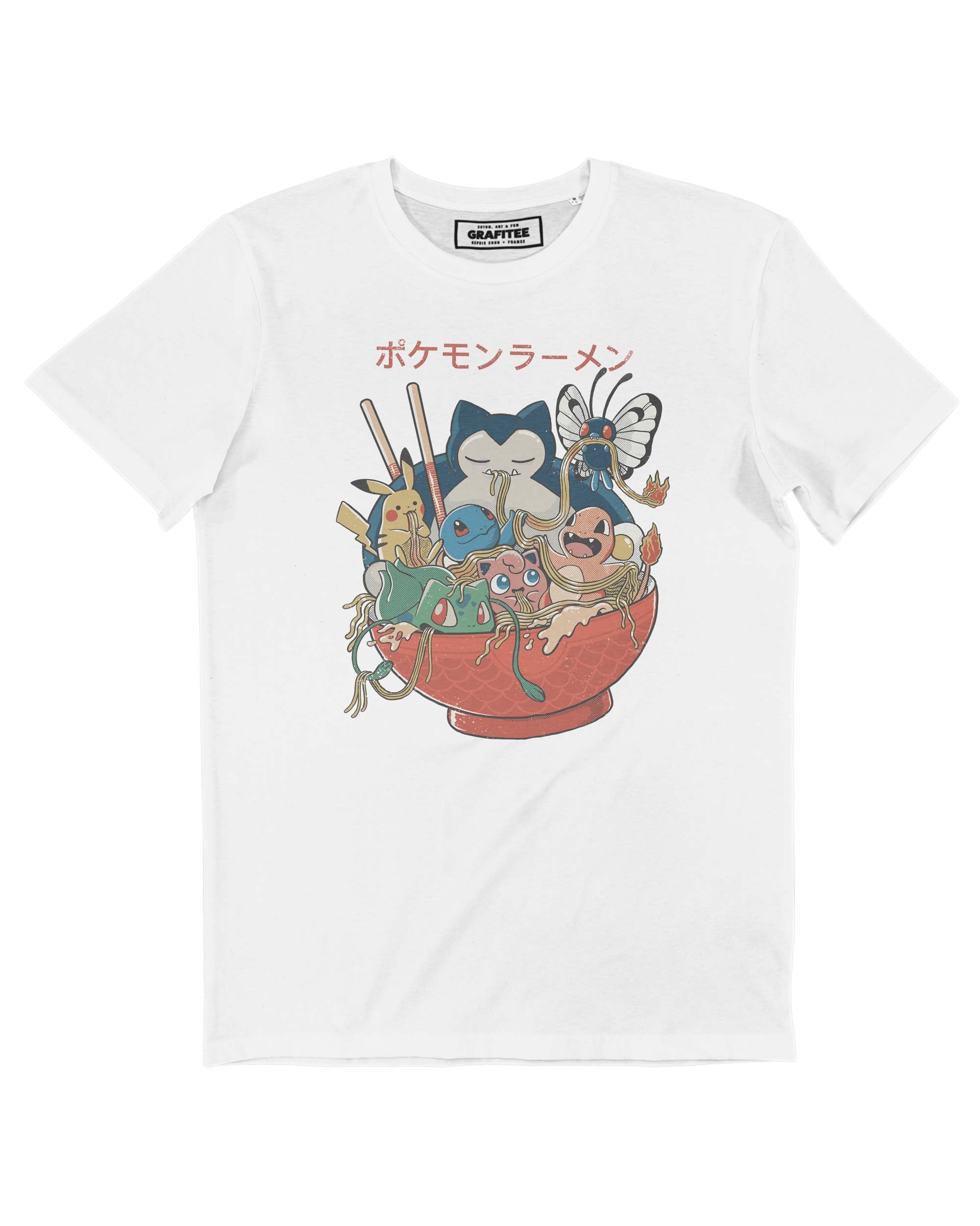 Tee shirt Pokémon Ramen Grafitee