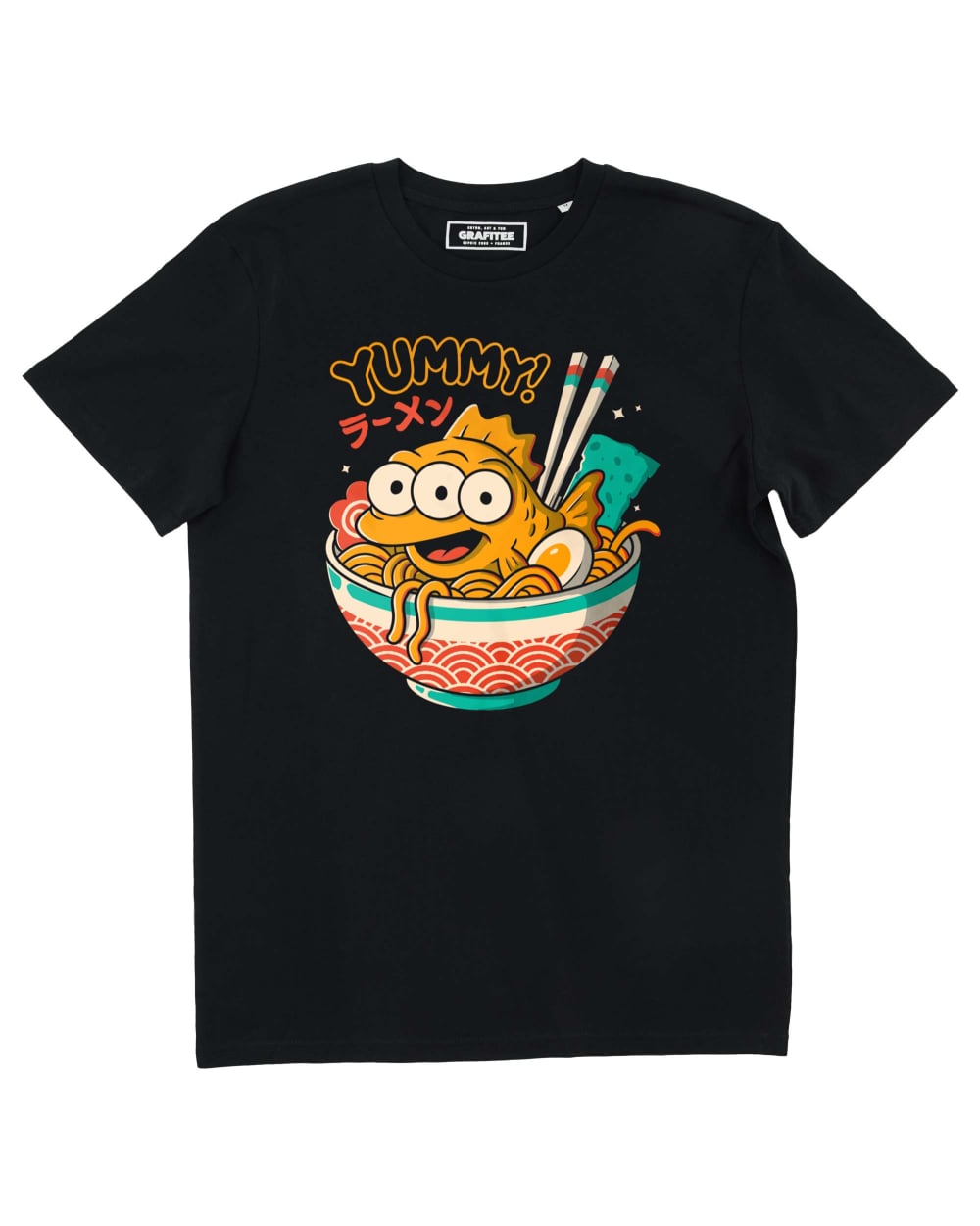 Tee shirt Yummy Noodle Creature Grafitee