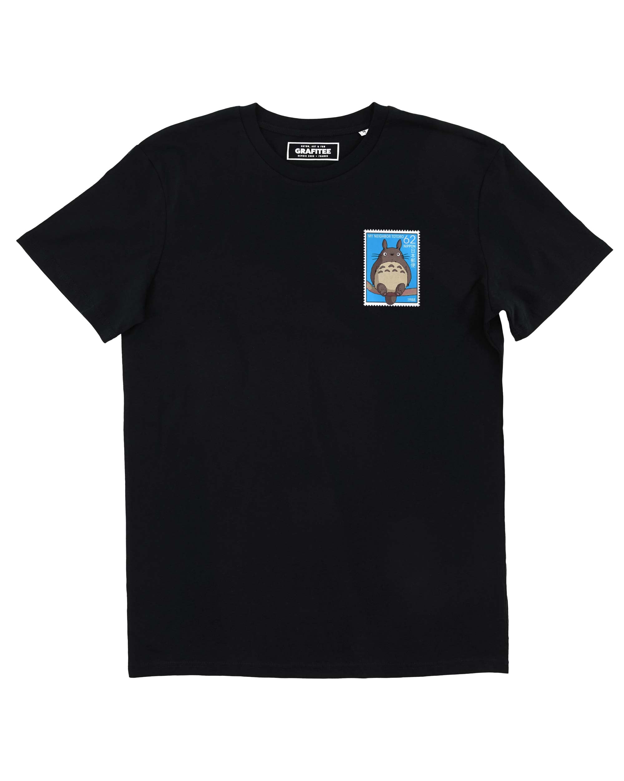 Tshirt Totoro Stamp - Cœur Grafitee