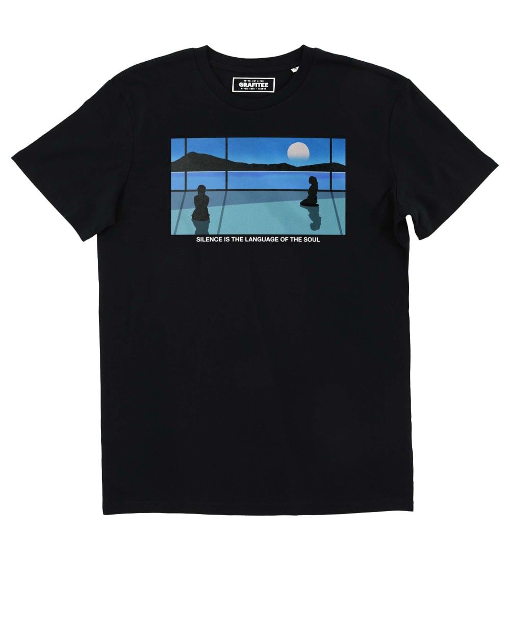 T-shirt Silence Is The Language Of The Soul Grafitee