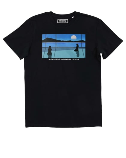 T-shirt Silence Is The Language Of The Soul Grafitee