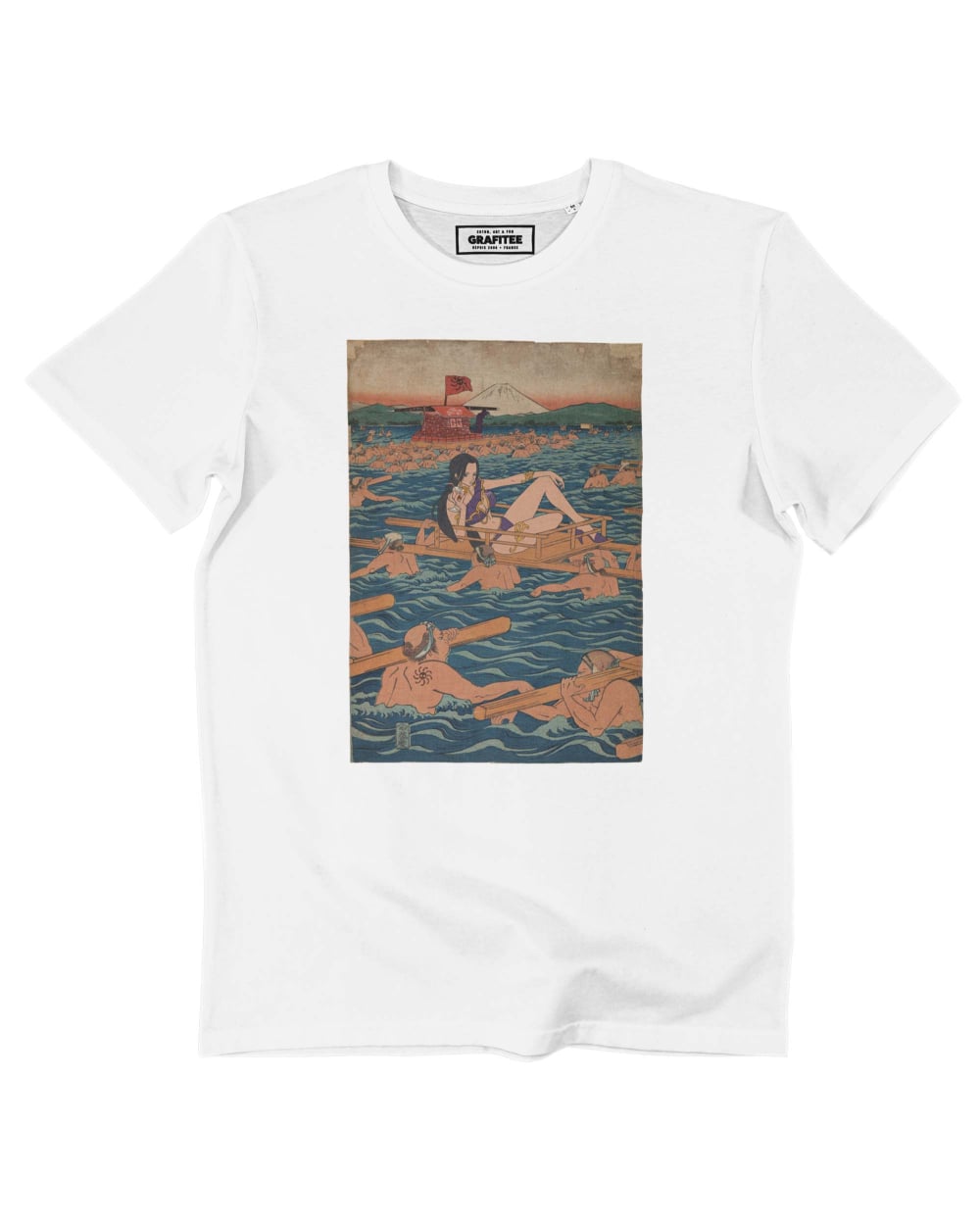 Teeshirt Floating Beauty - Boa Hancock Grafitee