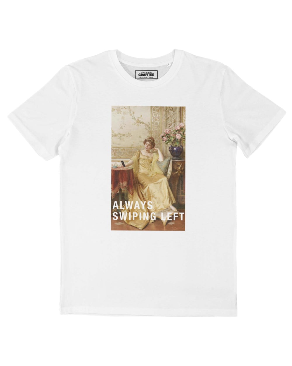 Teeshirt Always Swiping Left Grafitee
