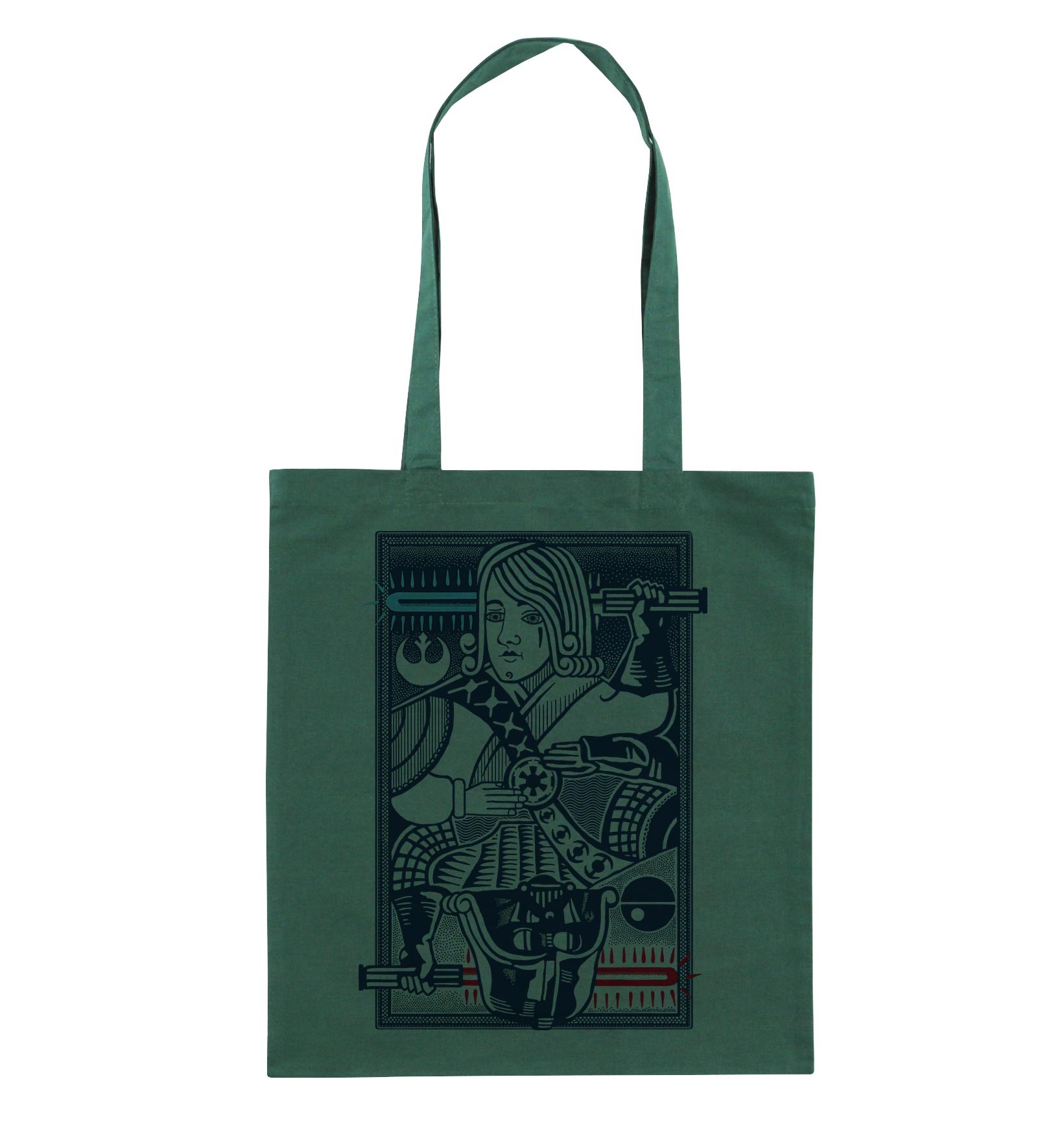 Tote Bag King Of Darkside de couleur Écru par Neon Mystic